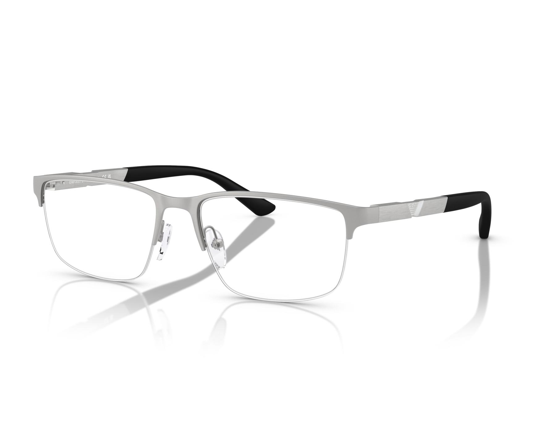 Emporio Armani EA1164 3045 54-17 Silver  360 degree view 5