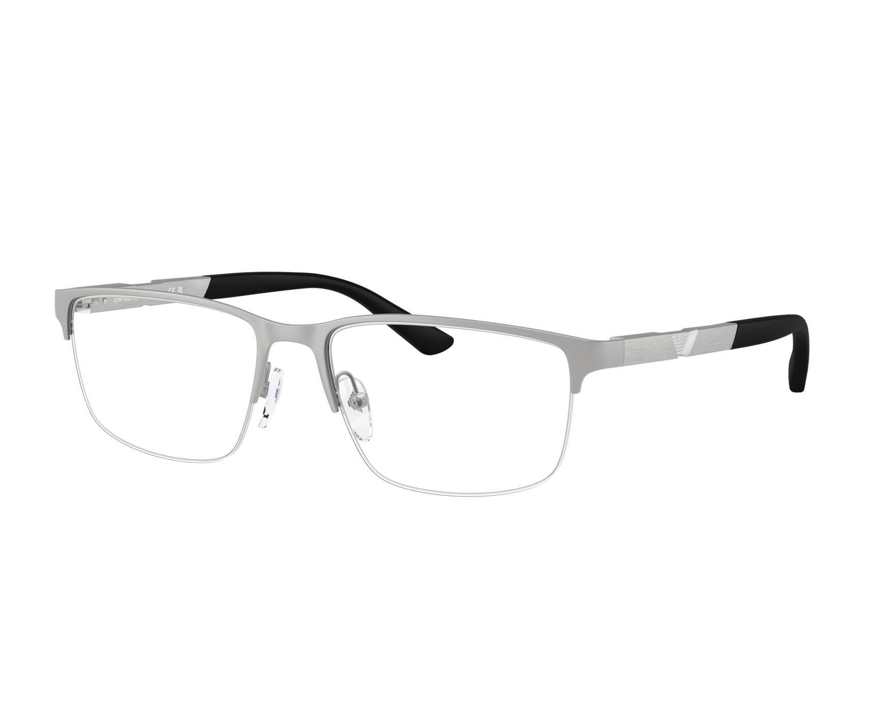 Emporio Armani EA1164 3045 54-17 Silver  360 degree view 7