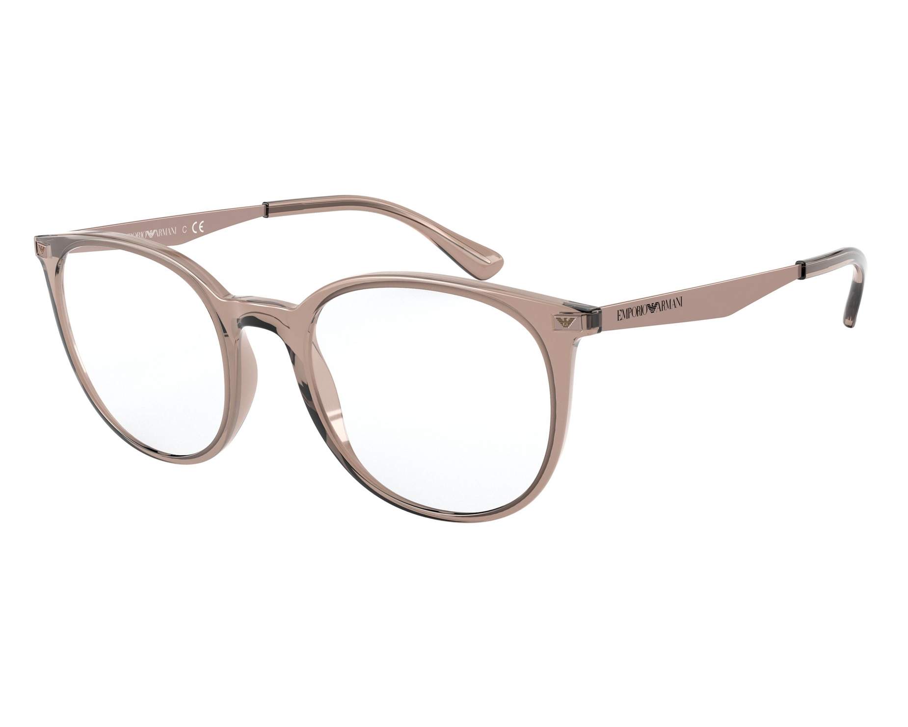 Emporio Armani EA3168 5850 52-20 Brown  360 degree view 1