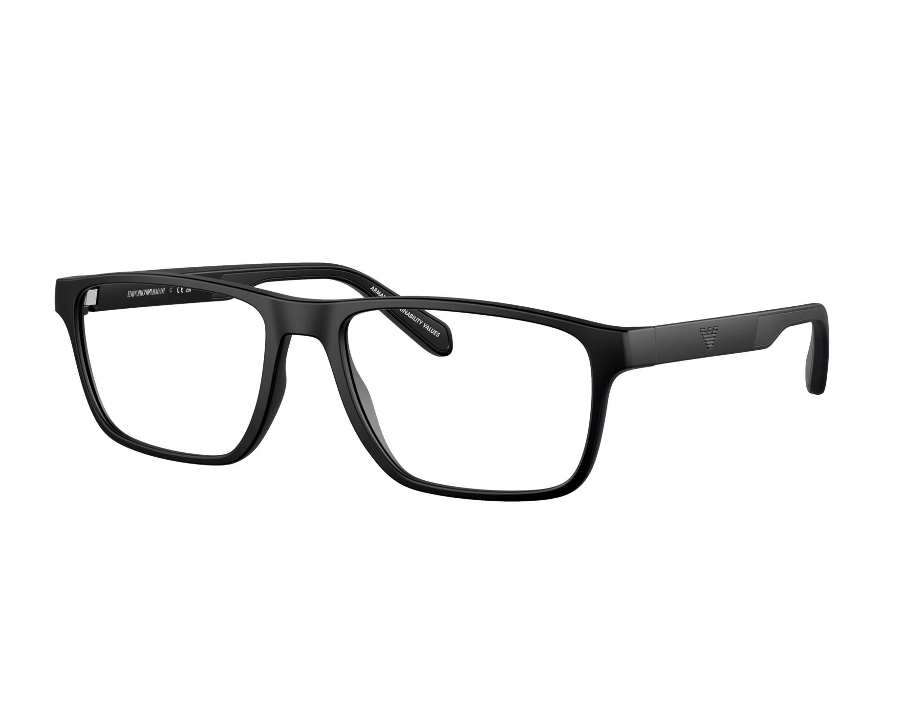 Emporio Armani EA3233 5001 56-17 Black  360 degree view 3