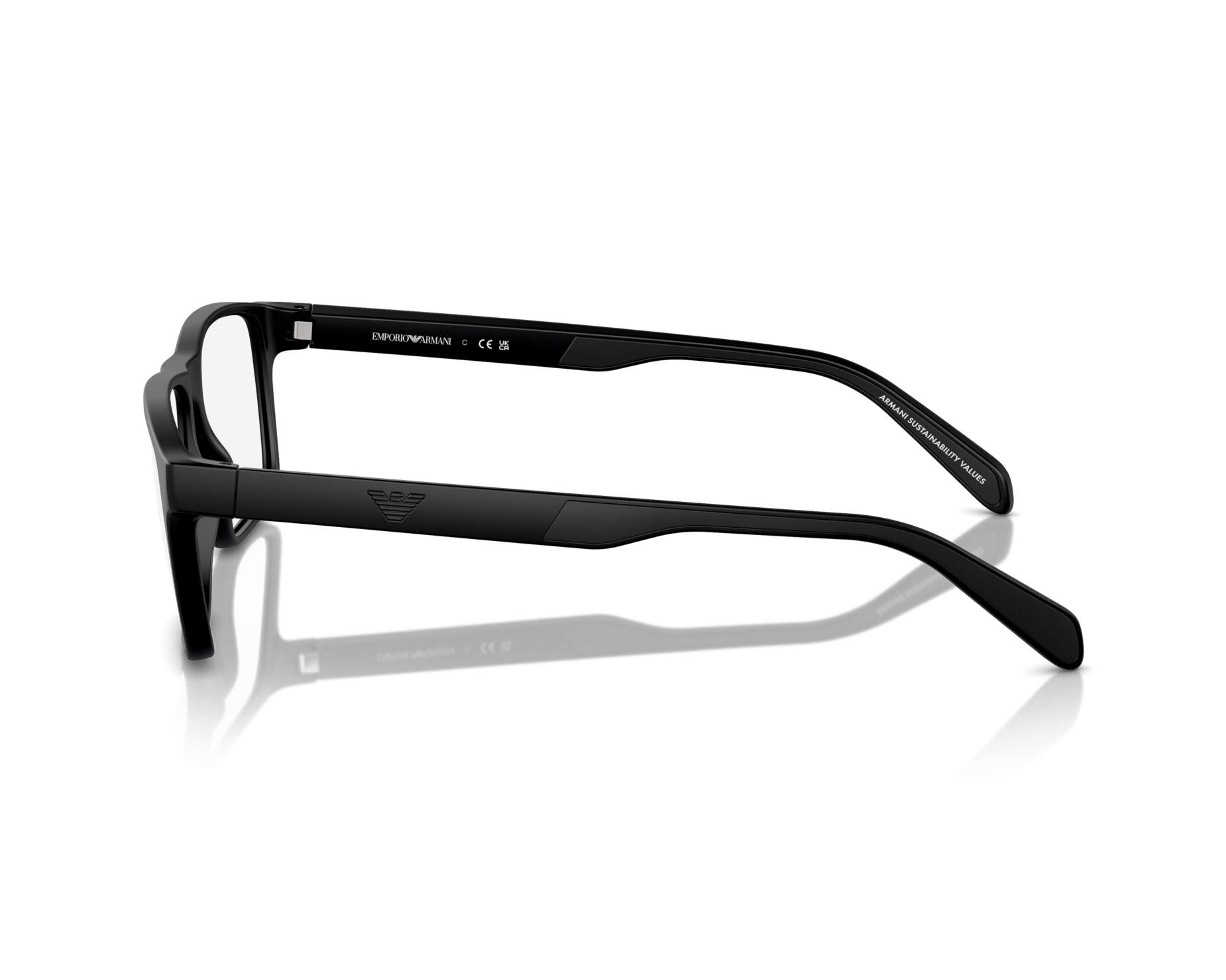 Emporio Armani EA3233 5001 56-17 Black  360 degree view 7