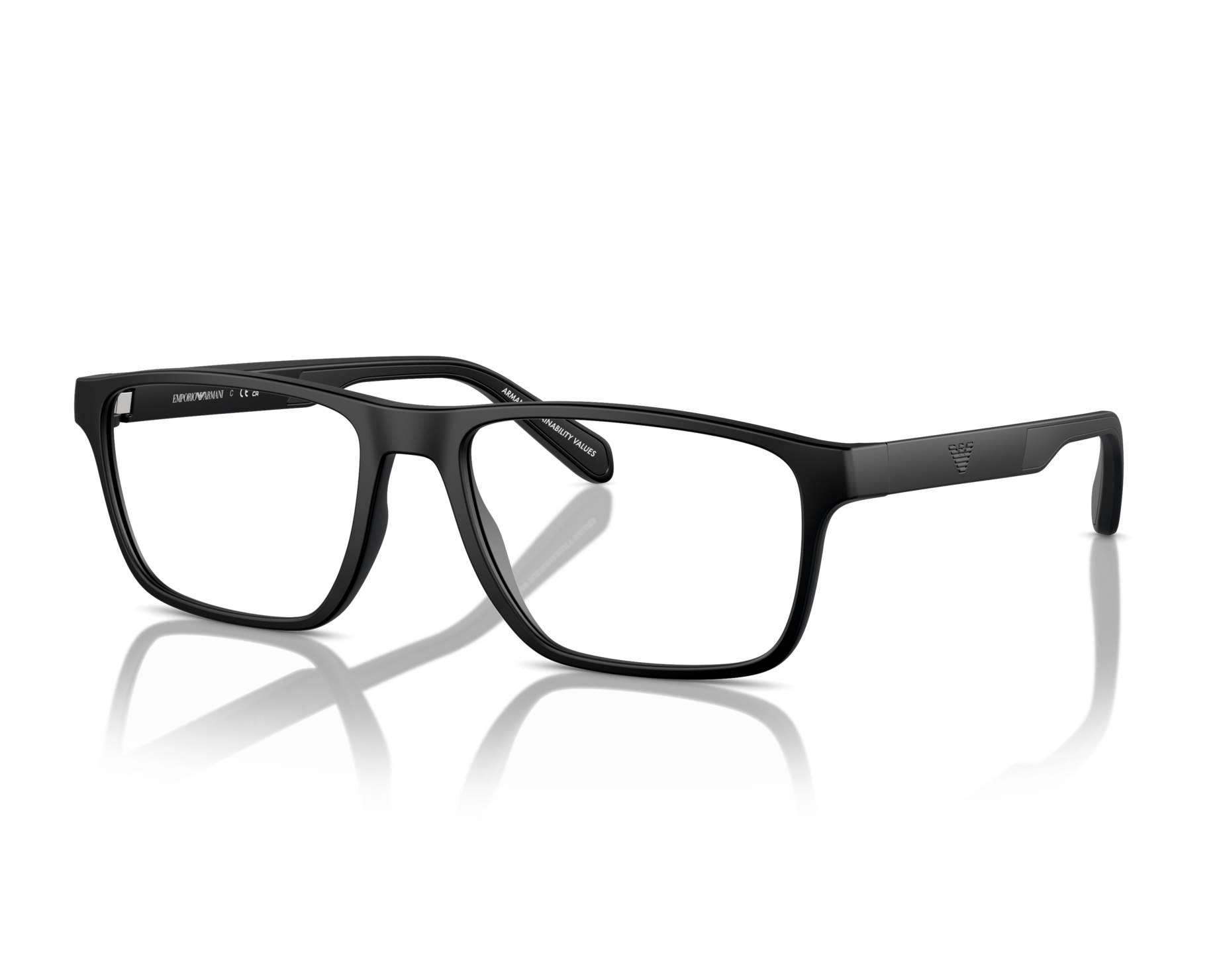 Emporio Armani EA3233 5001 56-17 Black  360 degree view 8