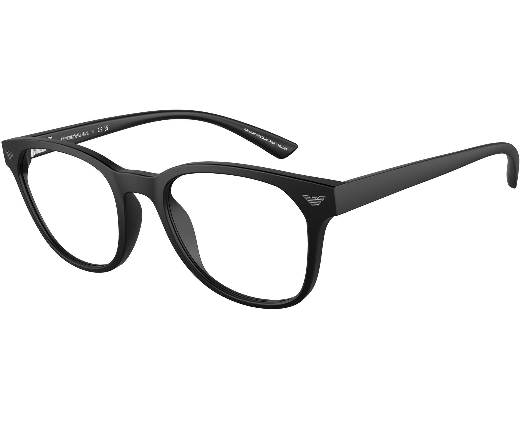 Emporio Armani EA3240U 5001 52-20 Black  360 degree view 1