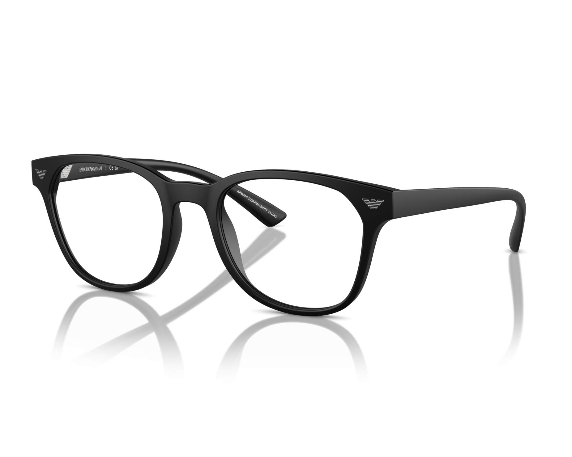 Emporio Armani EA3240U 5001 52-20 Black  360 degree view 8