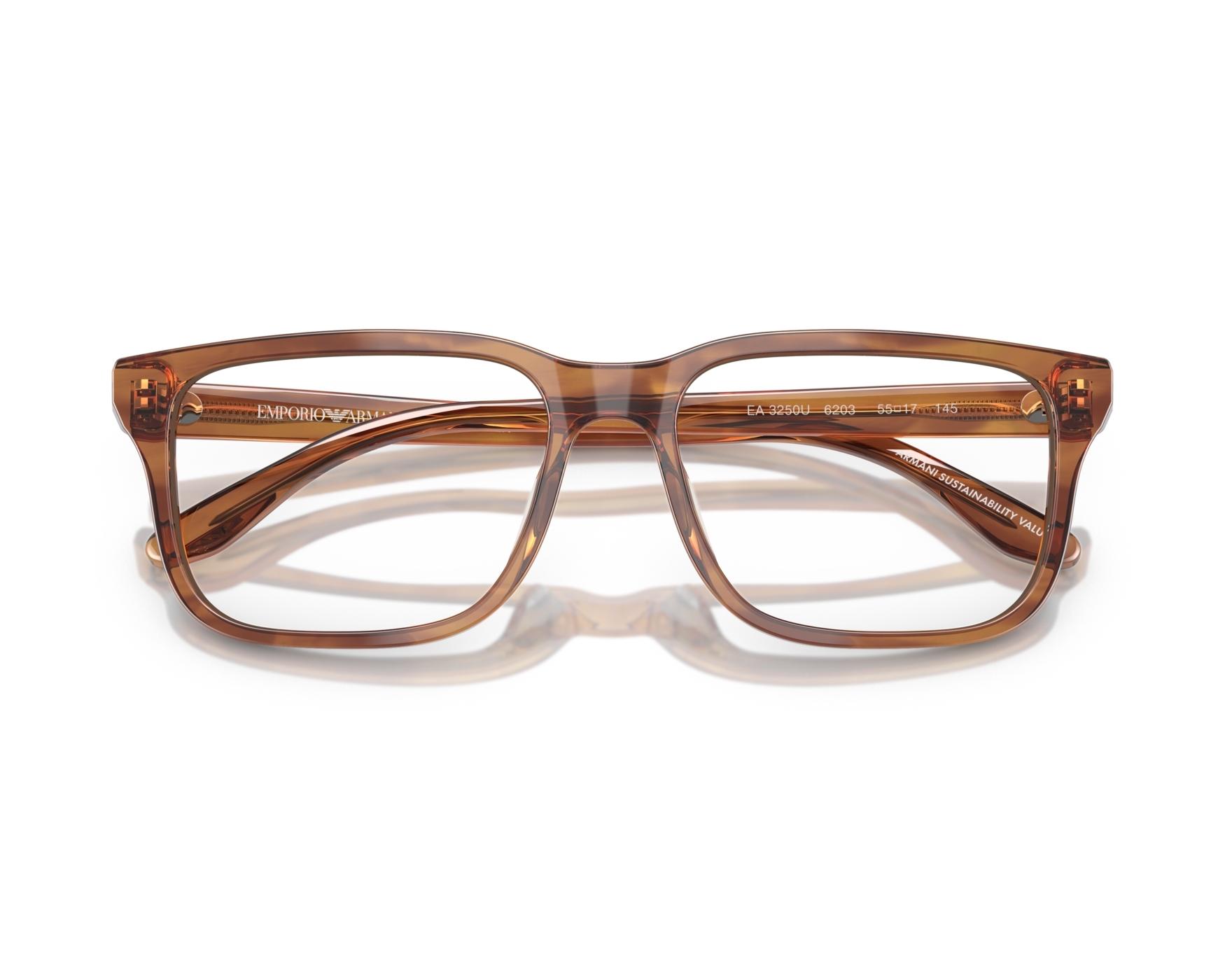 Emporio Armani EA3250U 6203 56-17 Brown  360 degree view 4