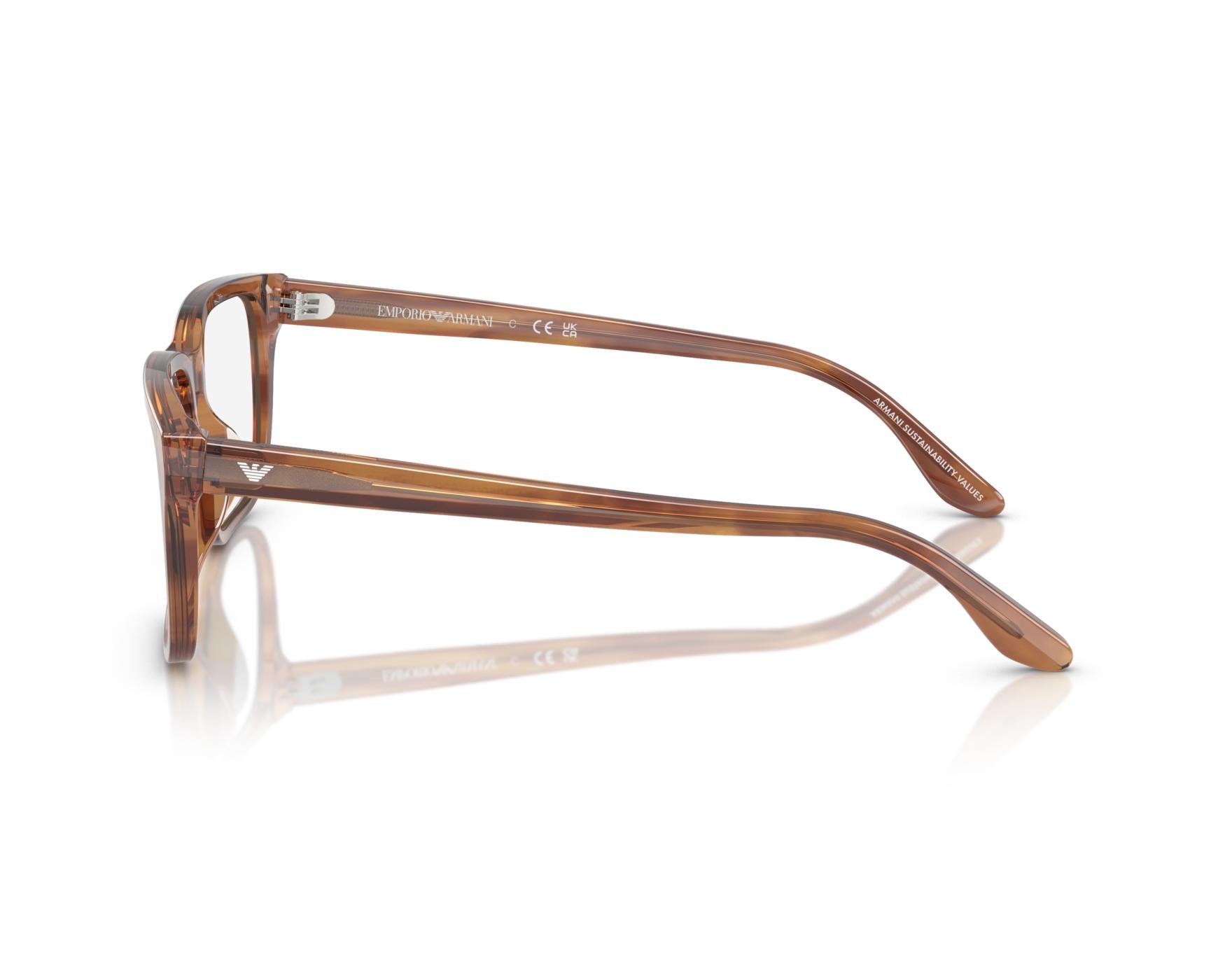 Emporio Armani EA3250U 6203 56-17 Brown  360 degree view 7