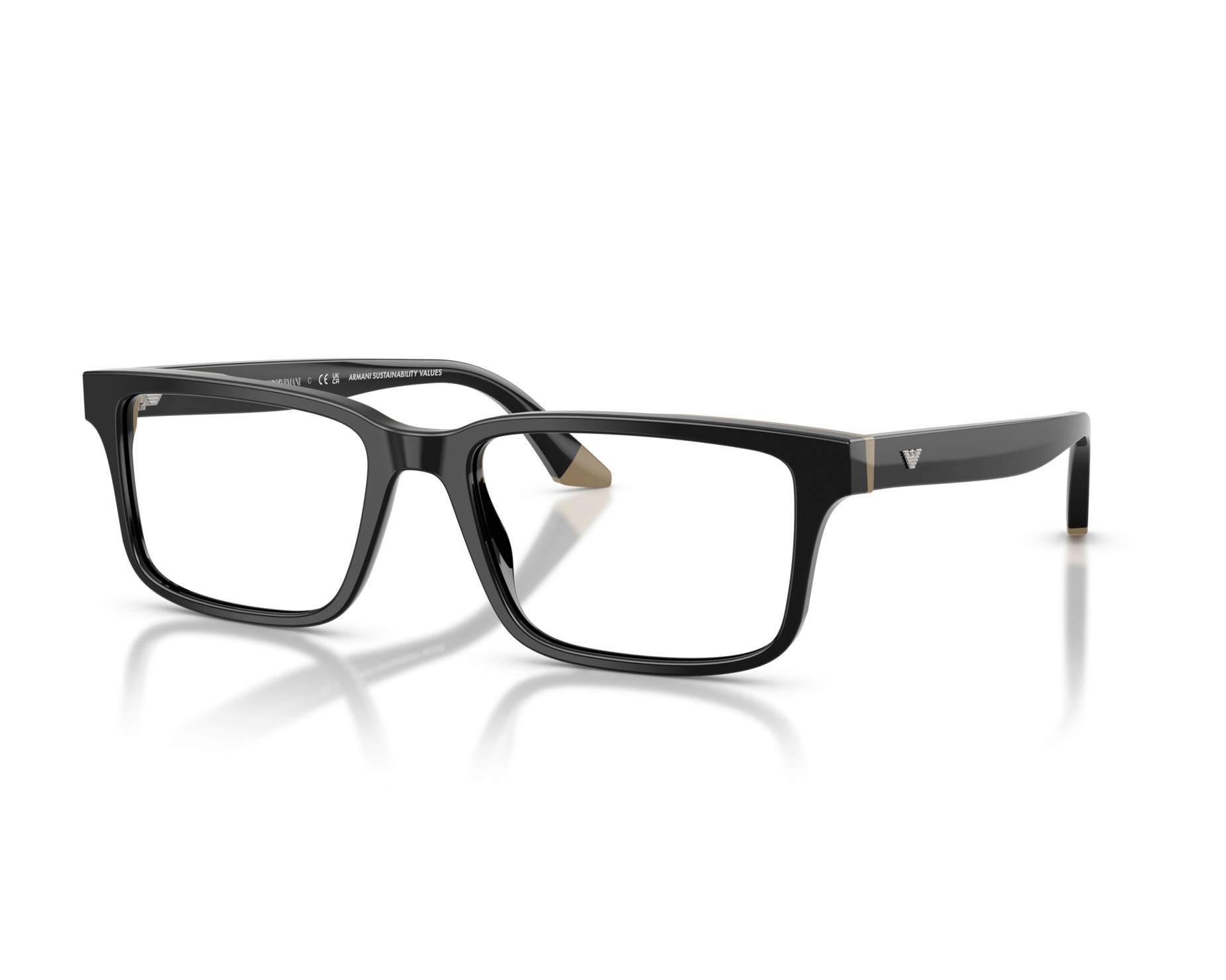 Emporio Armani EA3269 6313 54-18 Black  360 degree view 2