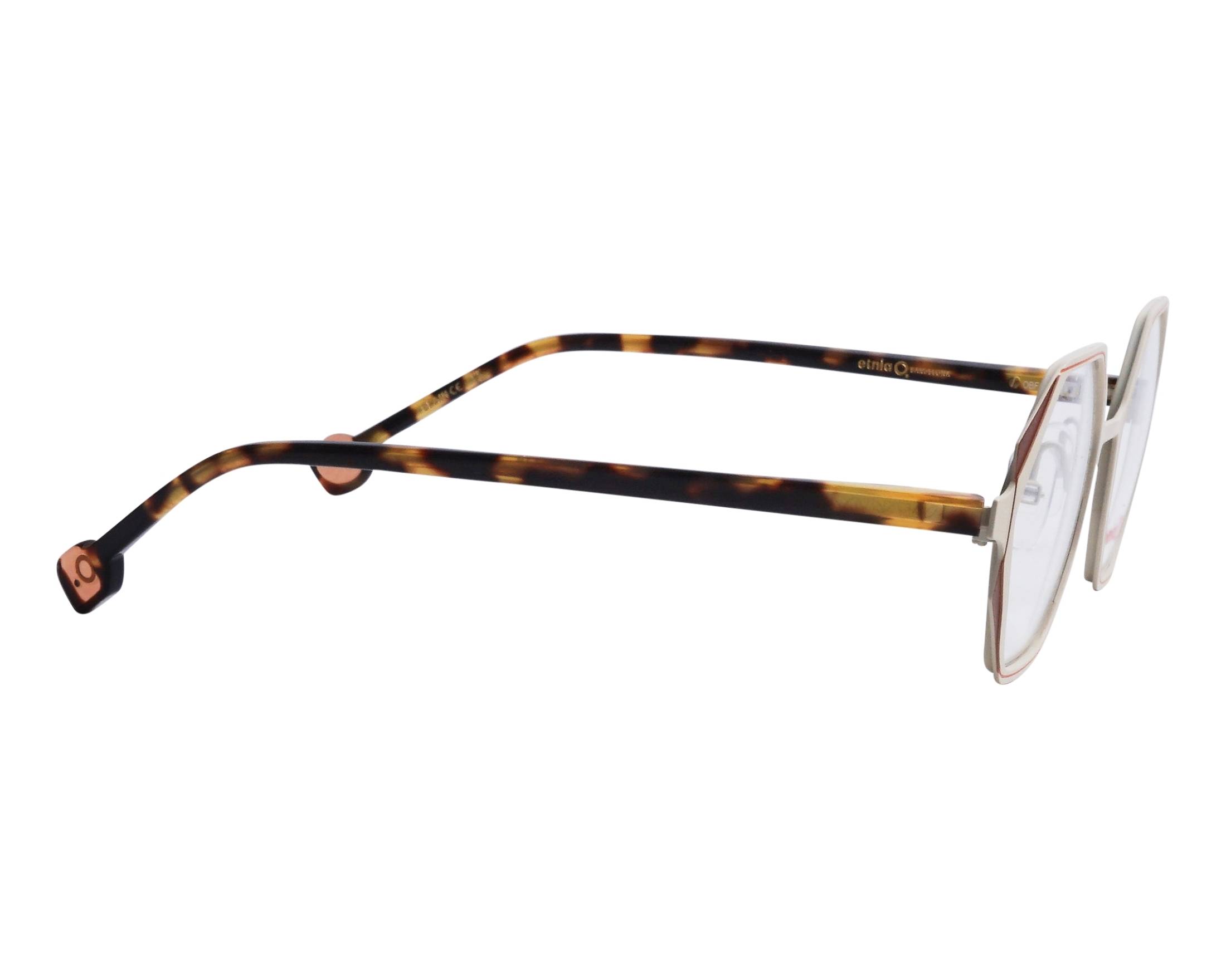 Etnia Barcelona EVE BRWH 49-21 Brown White profile view