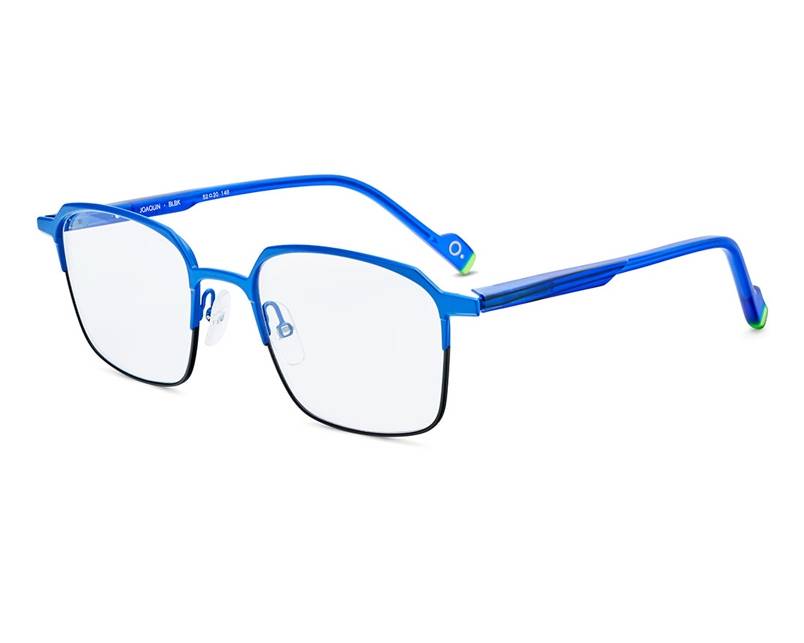 Etnia Barcelona JOAQUIN BLBK 52-20 Blue Black 360 degree view 2