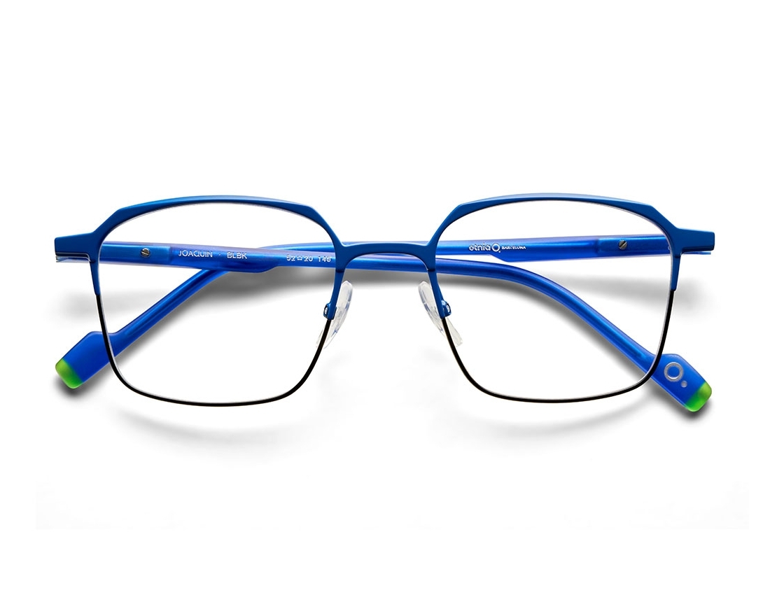 Etnia Barcelona JOAQUIN BLBK 52-20 Blue Black 360 degree view 3