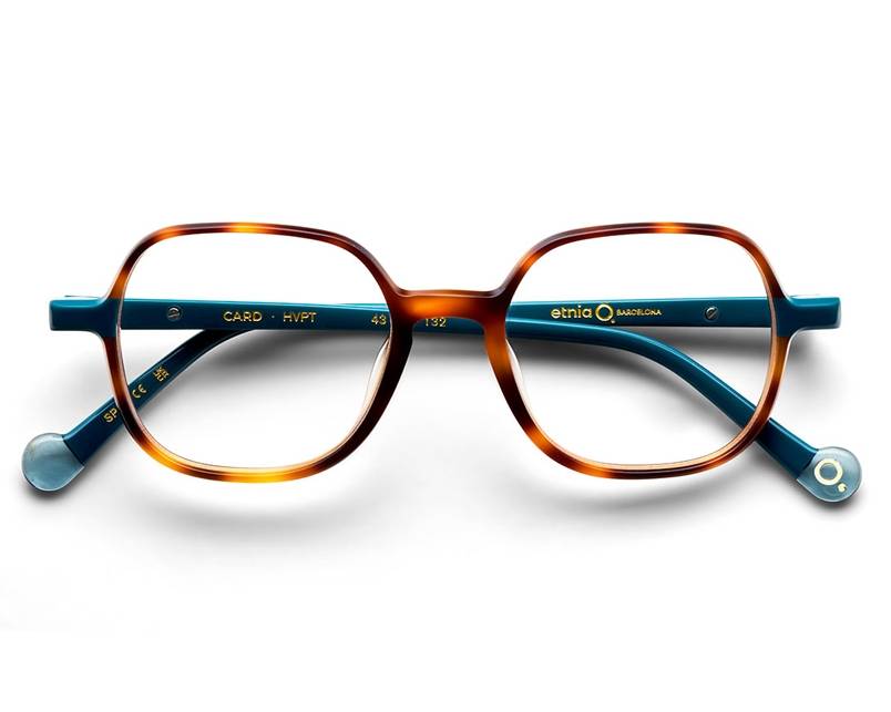 Etnia Barcelona CARD HVPT 43-16 Havana Blue denim front view