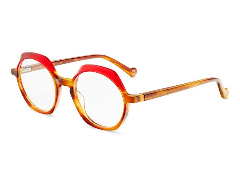 Etnia Barcelona POOOOW HVRD 45-17 Red Havana profile view