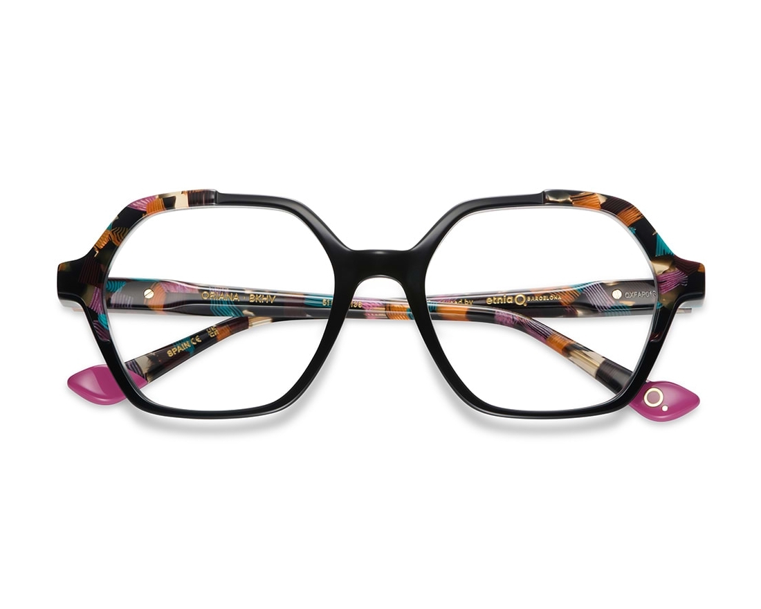 Etnia Barcelona ORIANA BKHV 51-18 Noir Mix front view
