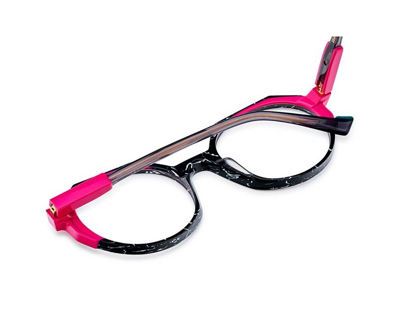 Etnia Barcelona TRASTAMARA BKFU 51-20 schwarz pink profile view
