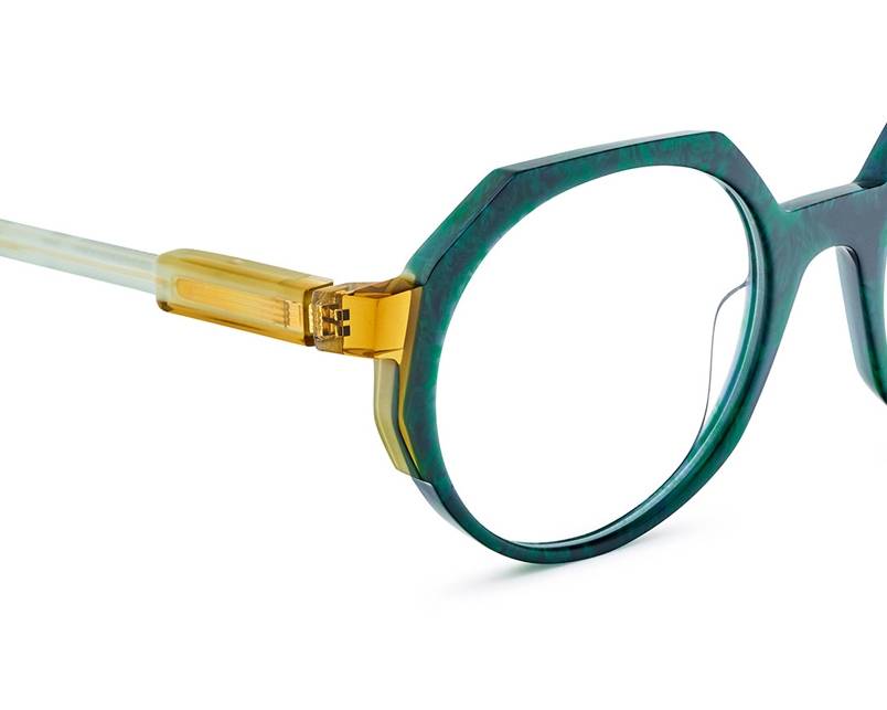 Etnia Barcelona TRASTAMARA GR - Green Yellow profile view