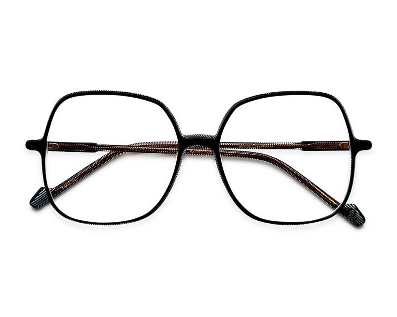 Etnia Barcelona ULTRALIGHT 9 BK - Black  front view