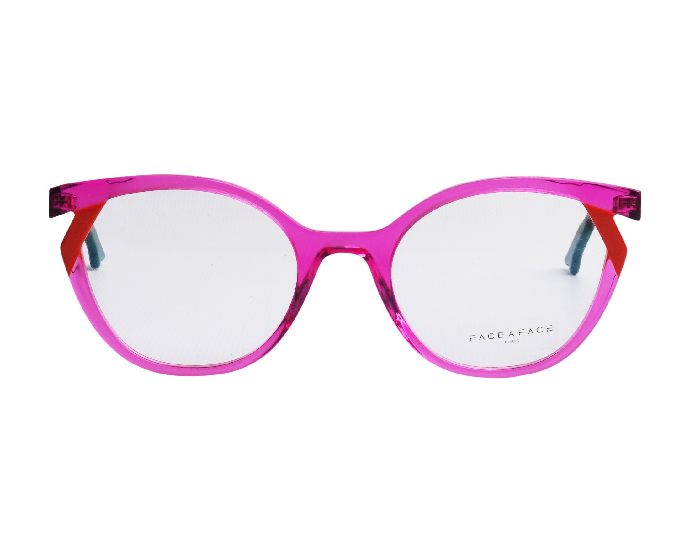 Face a Face BOCCA-KUMA-1 084 50-20 Fuchsia Green front view