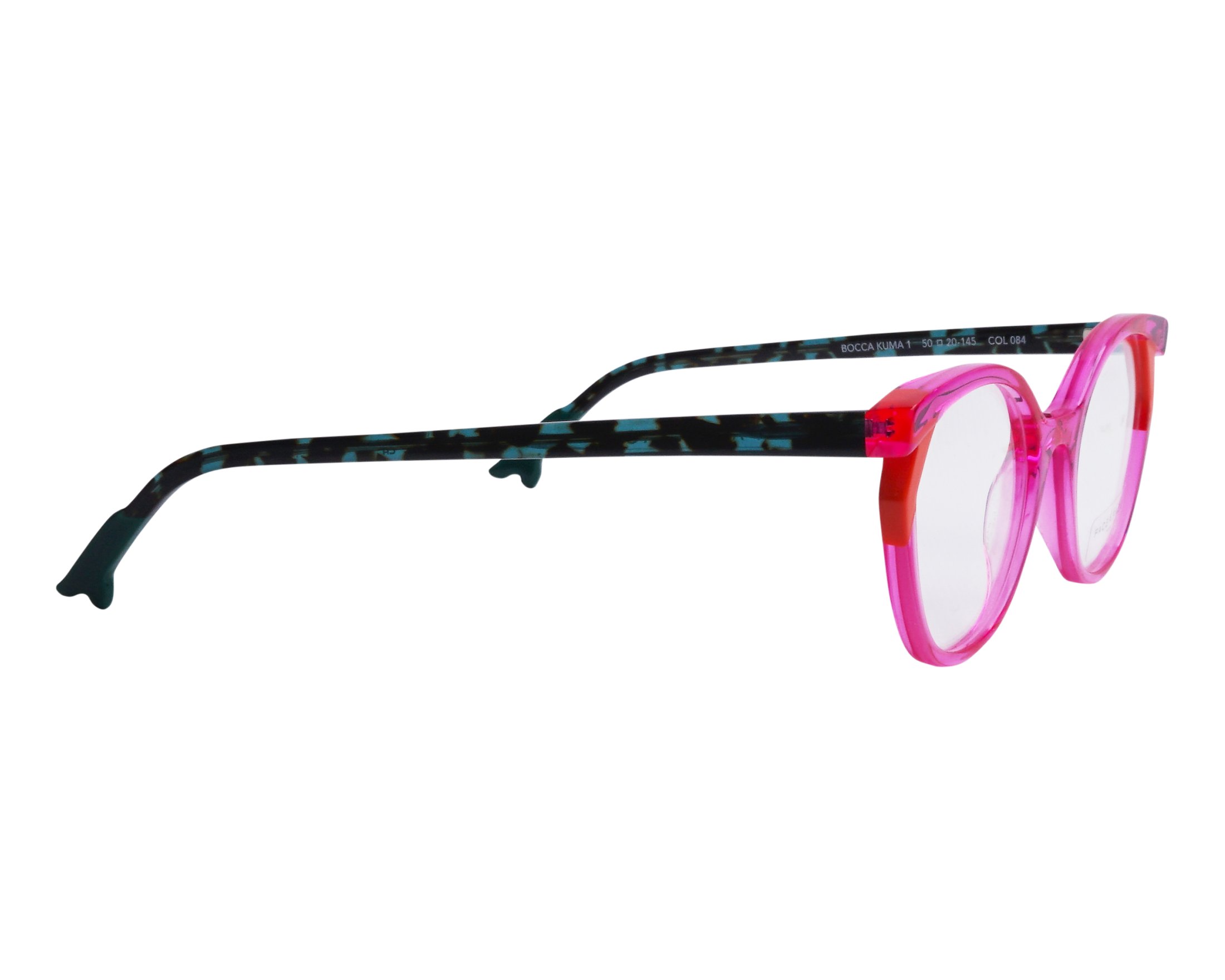 Face a Face BOCCA-KUMA-1 084 50-20 Fuchsia Green side view