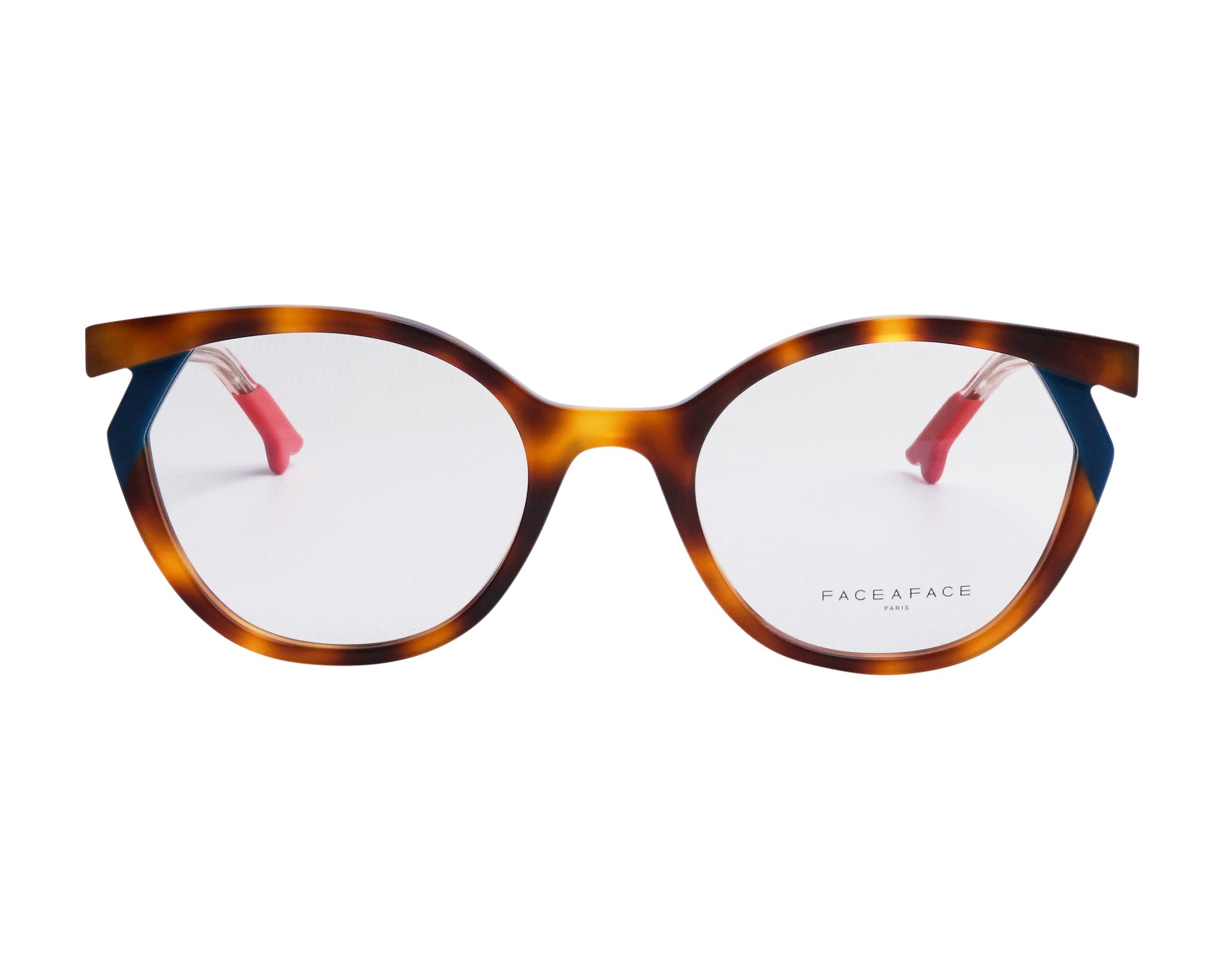 Face a Face BOCCA-KUMA-1 238 50-20 Havana Honey Red front view