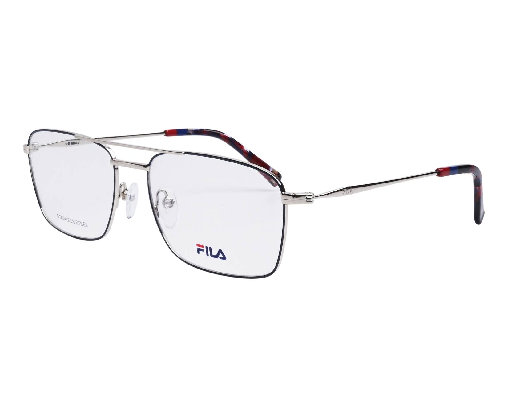 Fila VF-9987 0E70 56-17 Blue Silver profile view