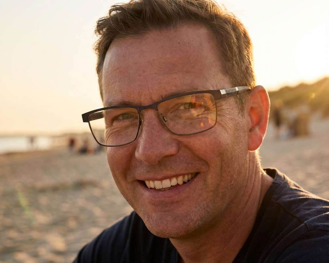 Flexon E1110 412 53-18 Black Steel front view