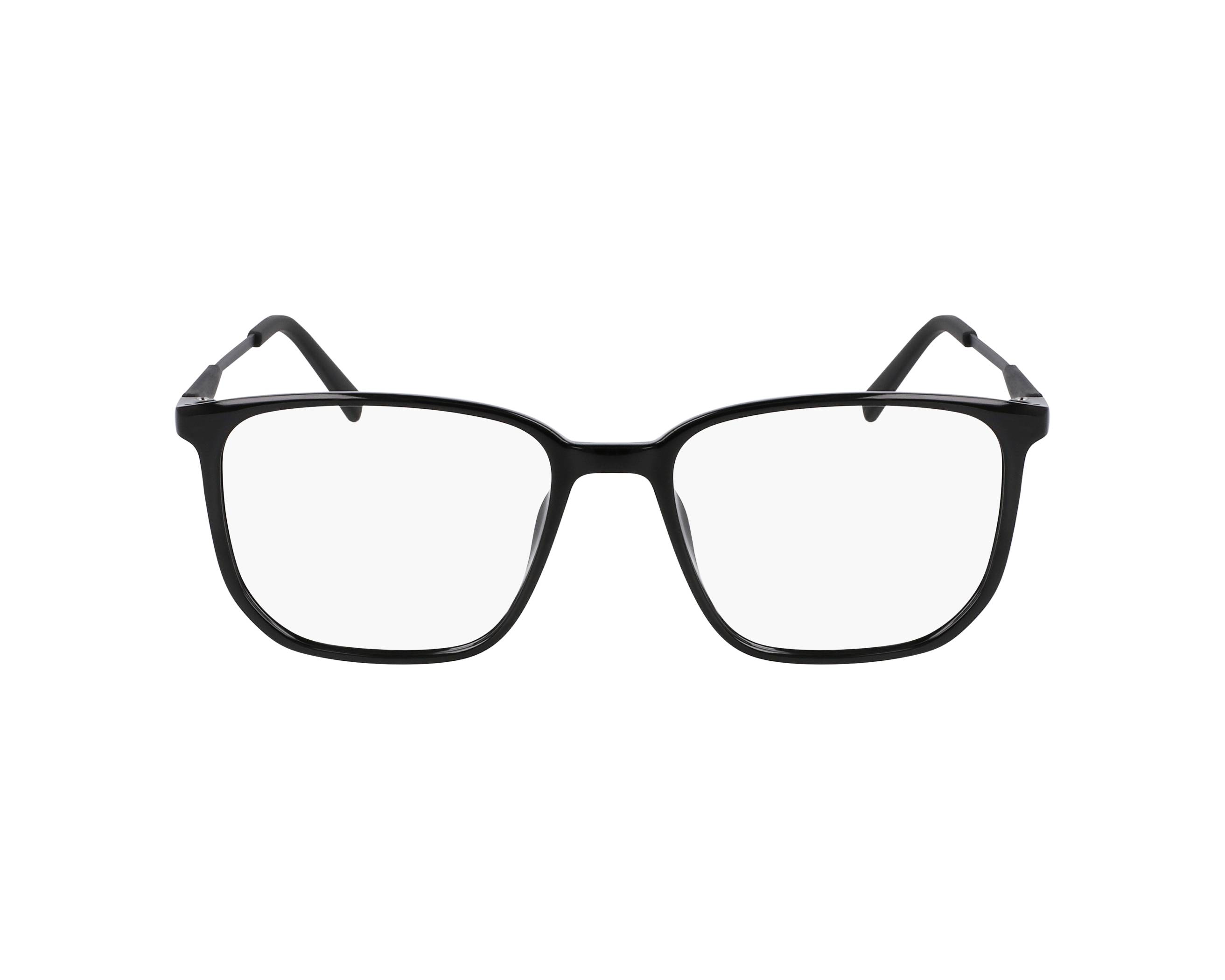 Flexon EP8022 001 53-18 Black Blue 360 degree view 7