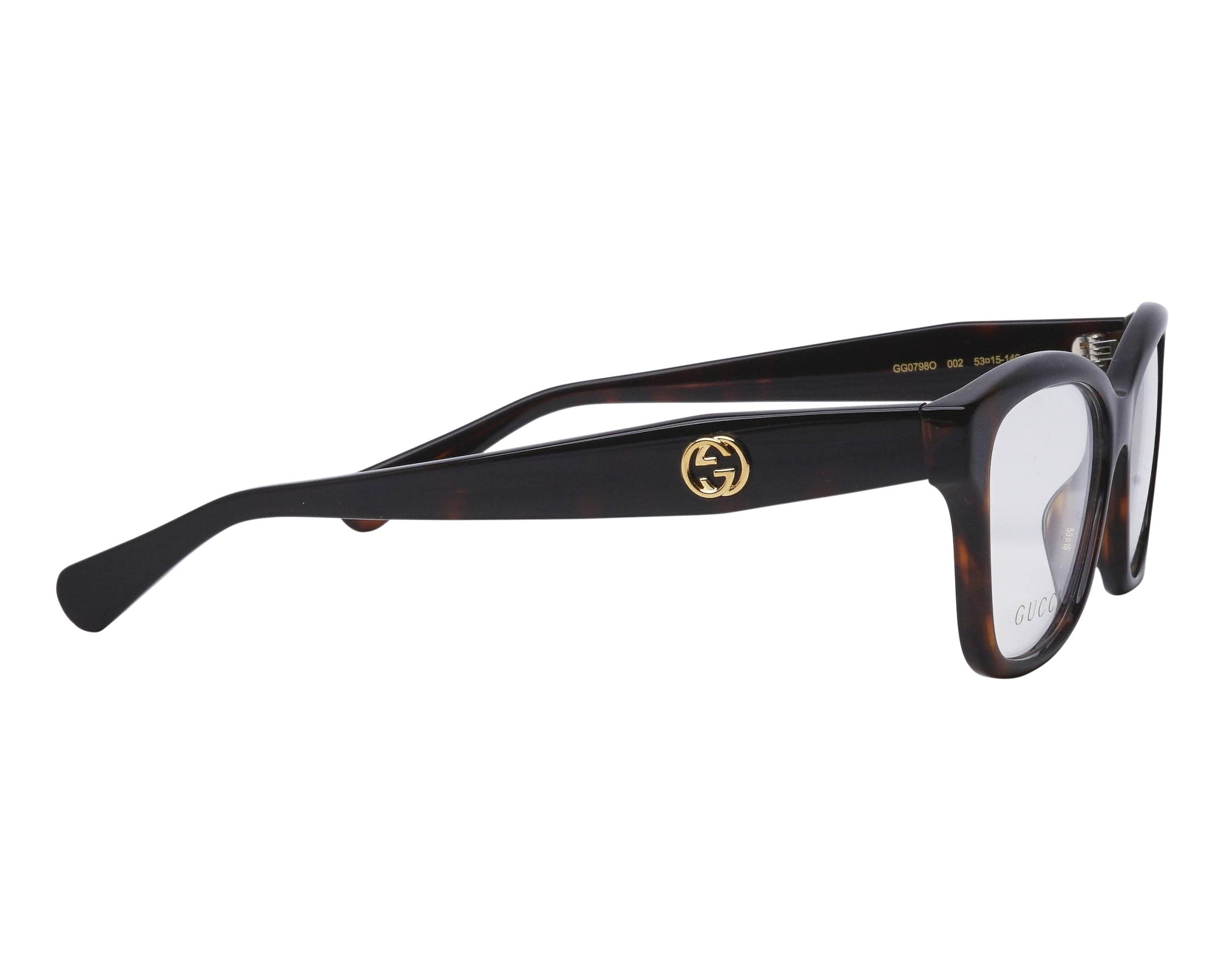 gucci havana eyeglass frames