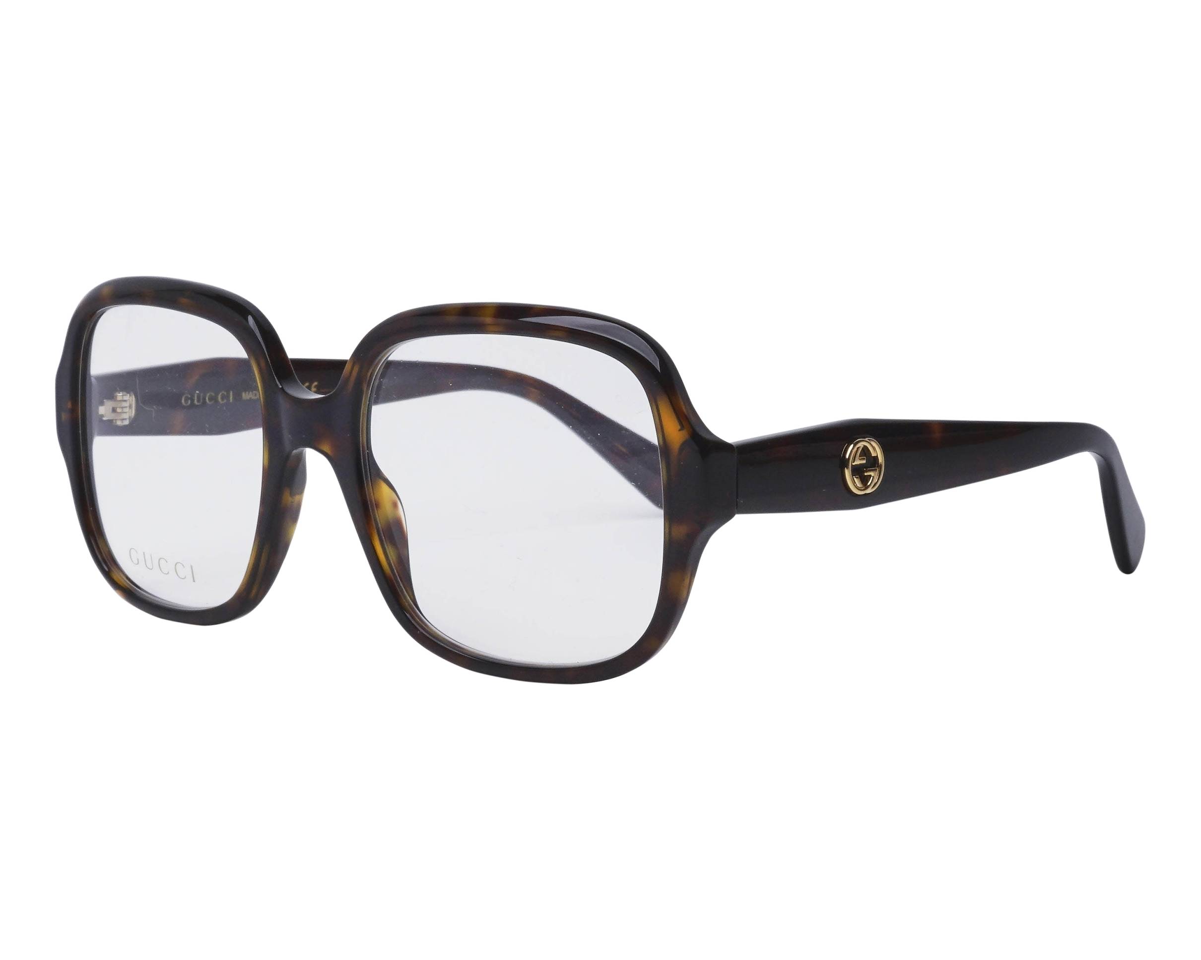 Gucci GG-0799-O 002 53-19 havana  profile view