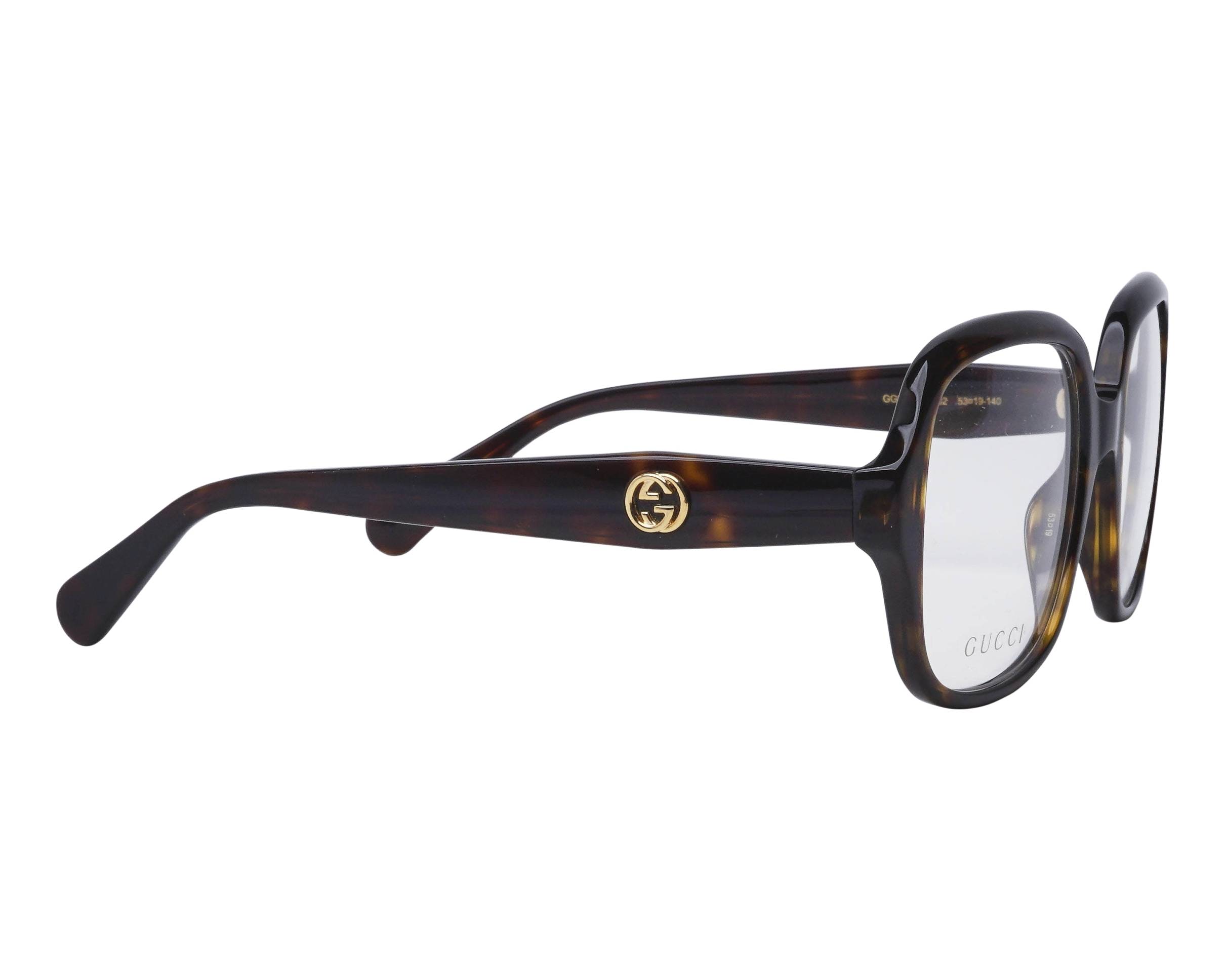 Gucci GG-0799-O 002 53-19 havana  side view