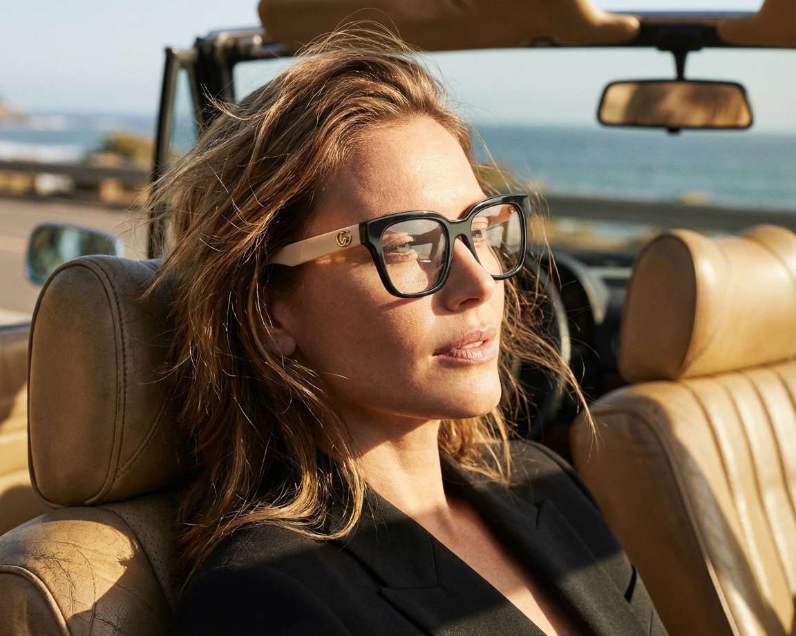 Gucci GG-0958-O 005 52-18 Black  360 degree view 5
