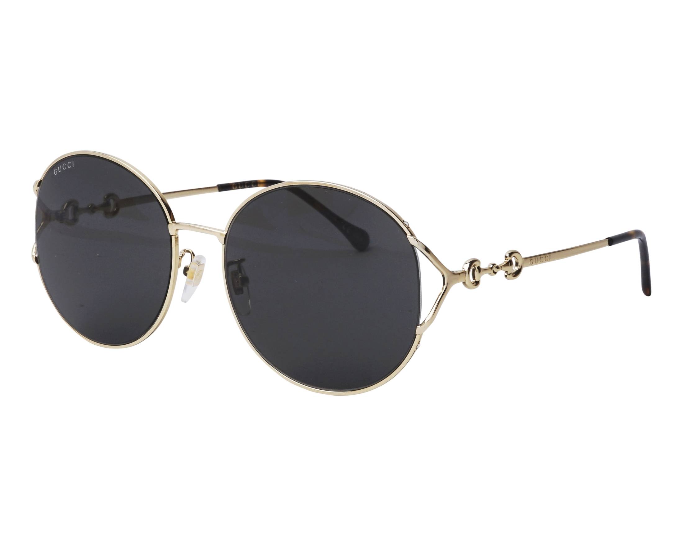 Gucci GG1017SK 001 58-18 Gold  profile view