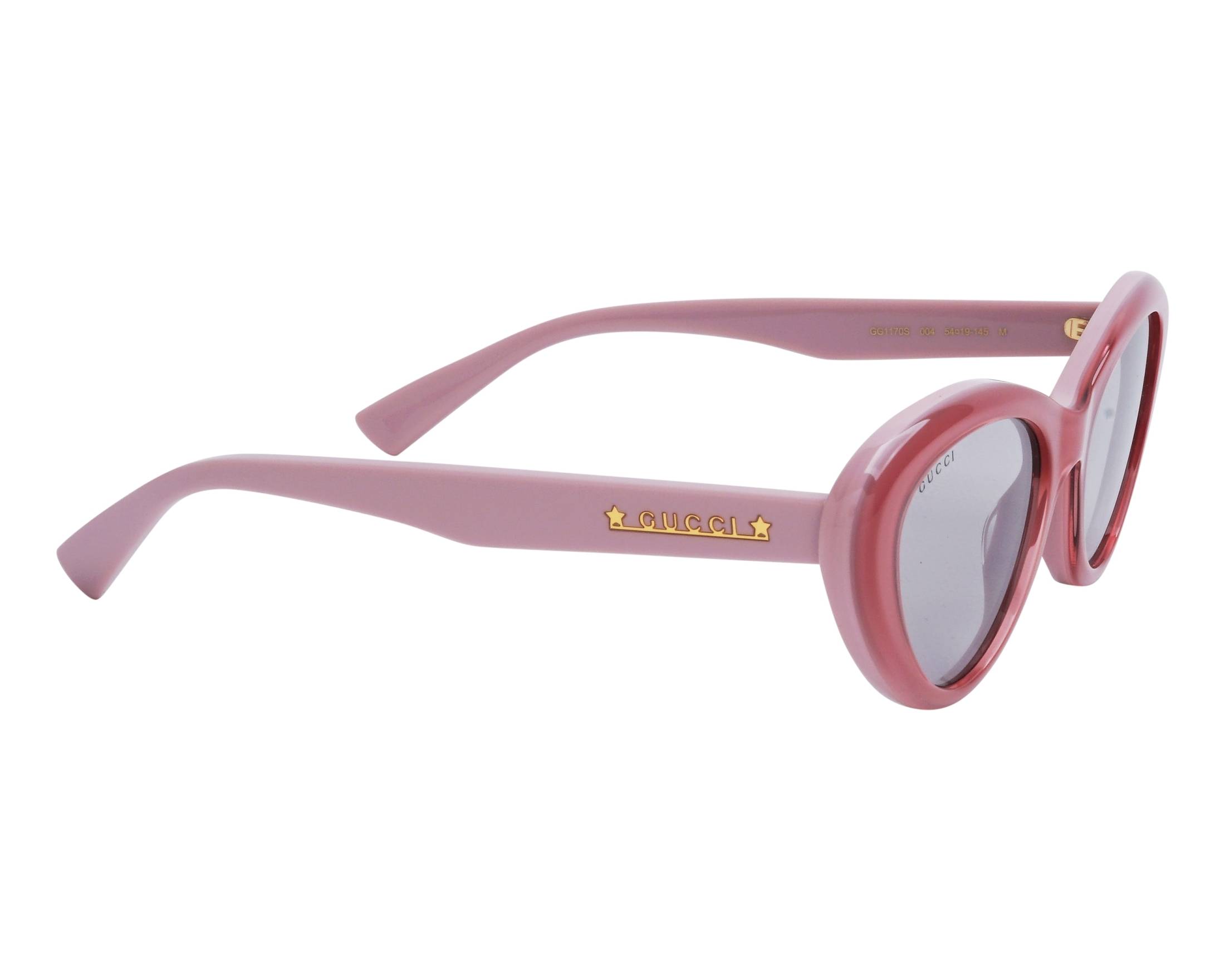 Gucci GG1170S 004 54-19 Pink  side view
