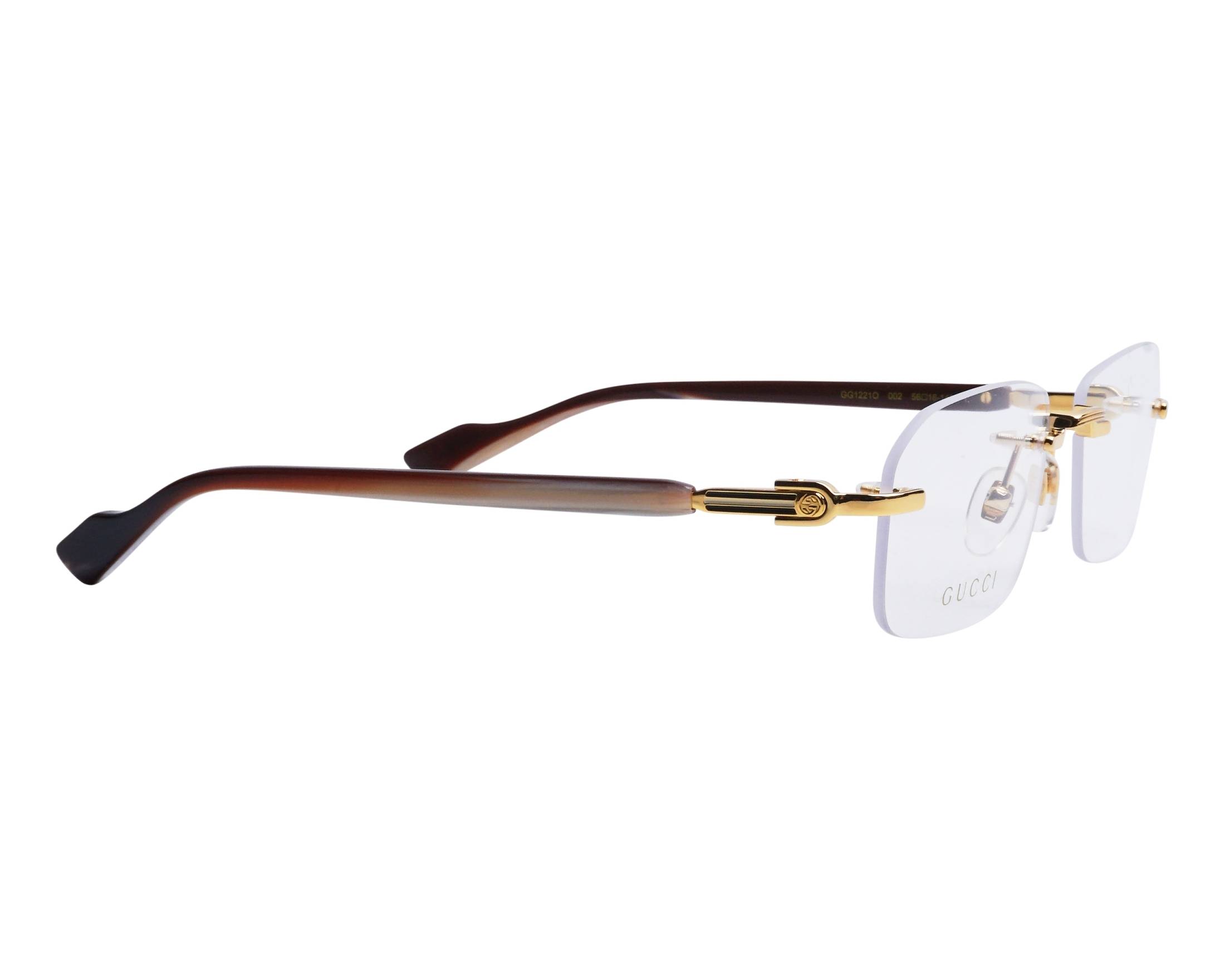 Gucci GG1221O 002 56-16 Or  side view