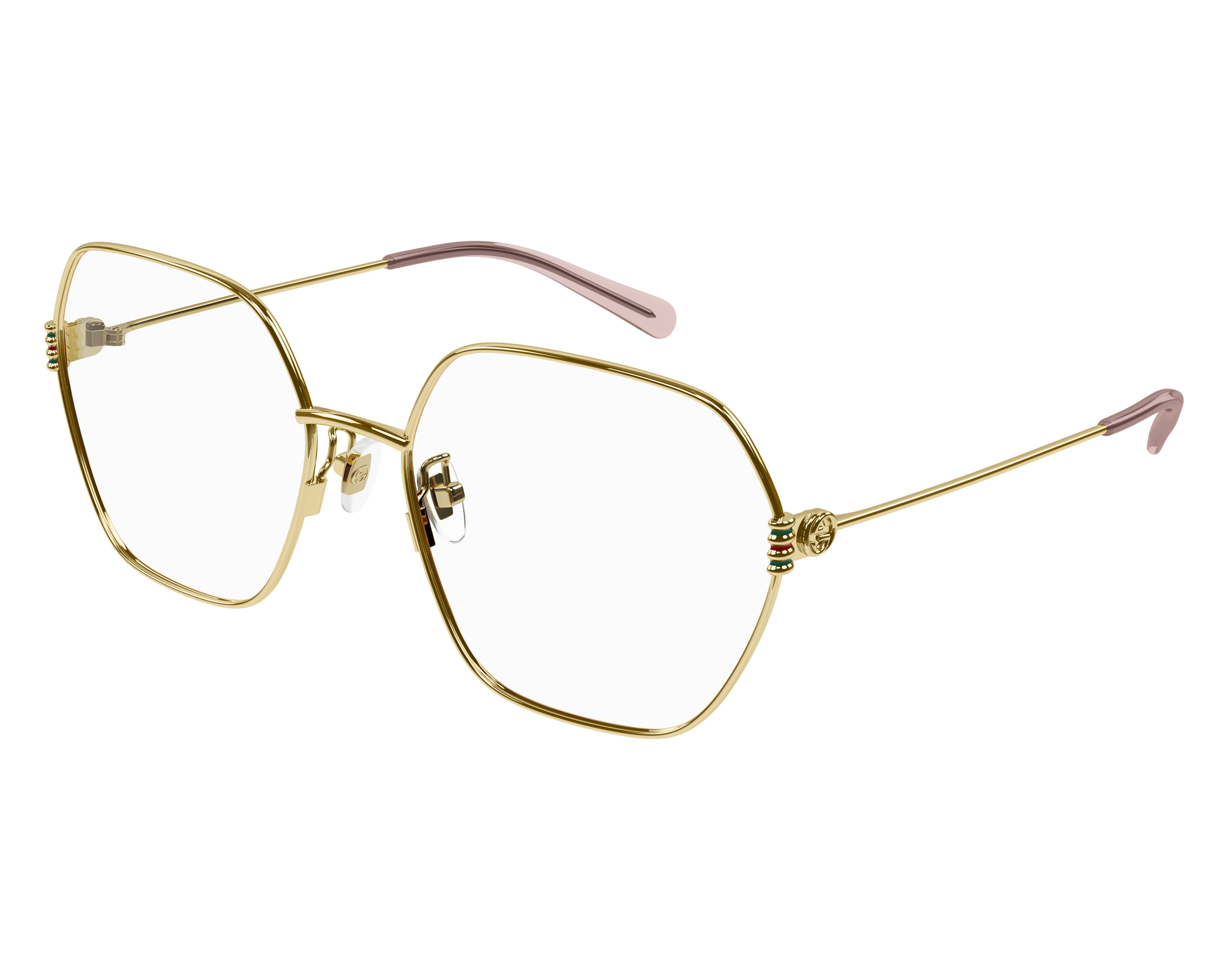 Gucci GG1285O 001 59-18 Gold  profile view