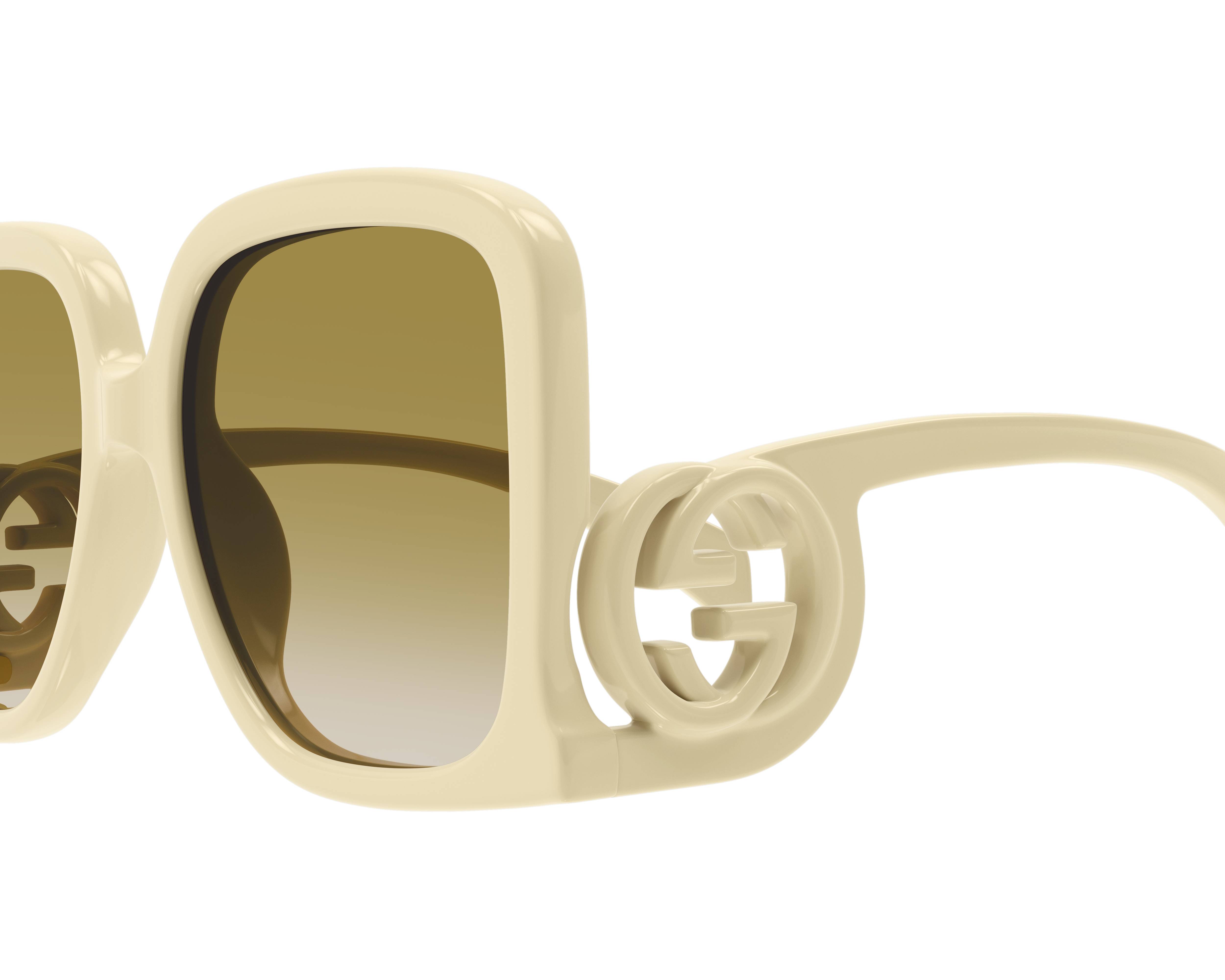 Gucci GG1326S 002 58-19 Ivory  side view
