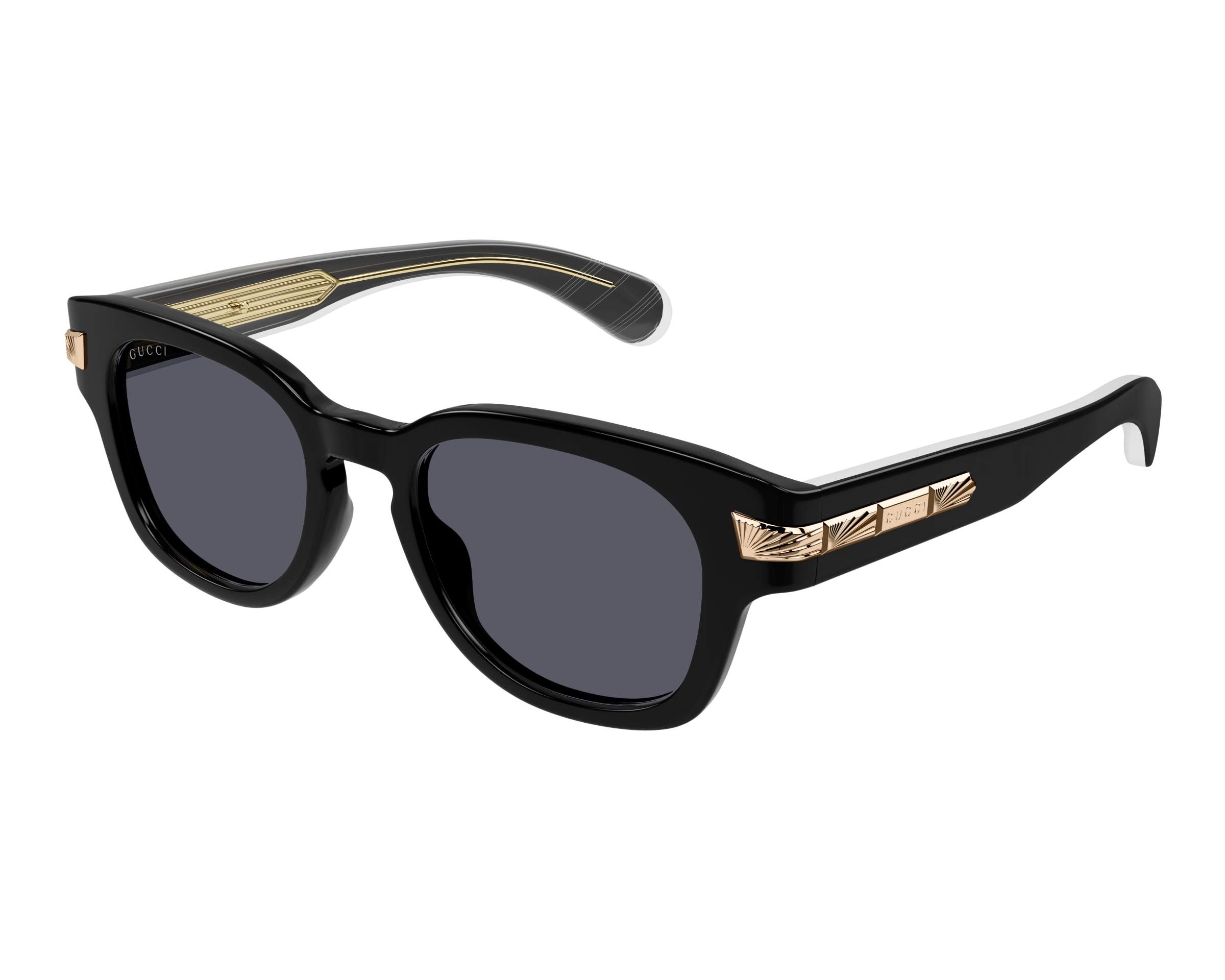 Gucci GG1518S 001 51-20 Black  profile view