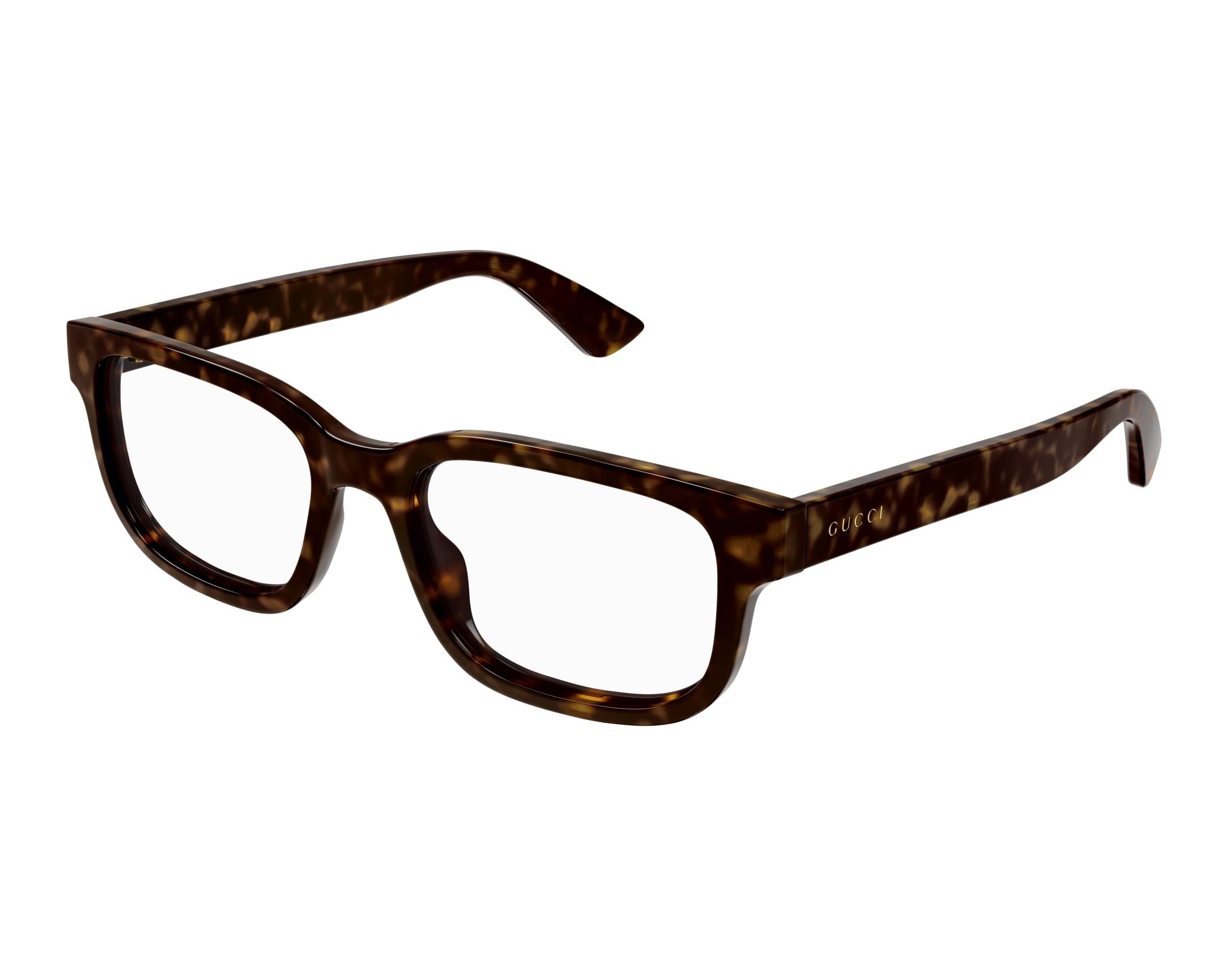 Gucci GG1584O 006 56-19 Havana  profile view