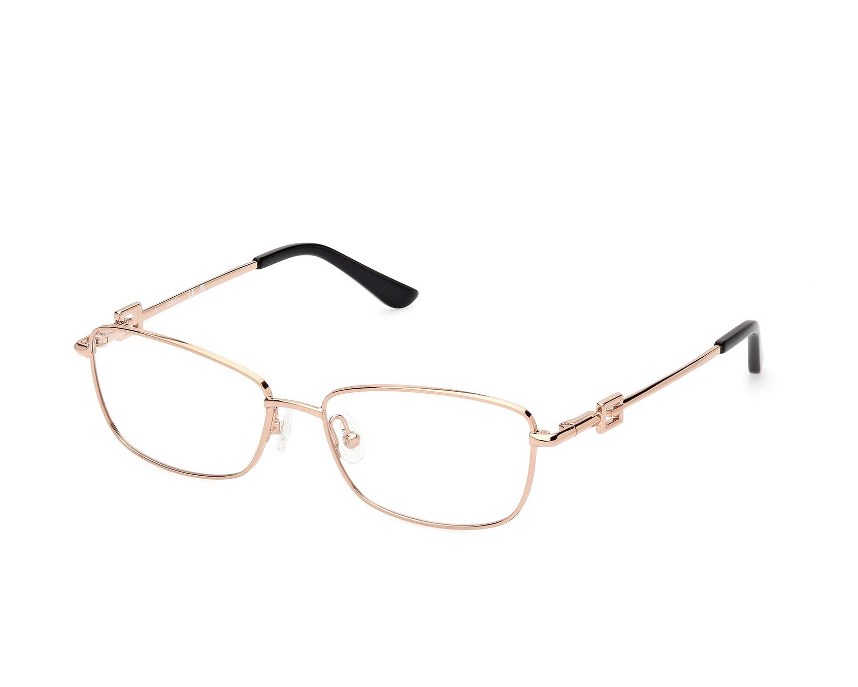 Guess GU2975-V 028 53-15 Rose doré Noir profile view