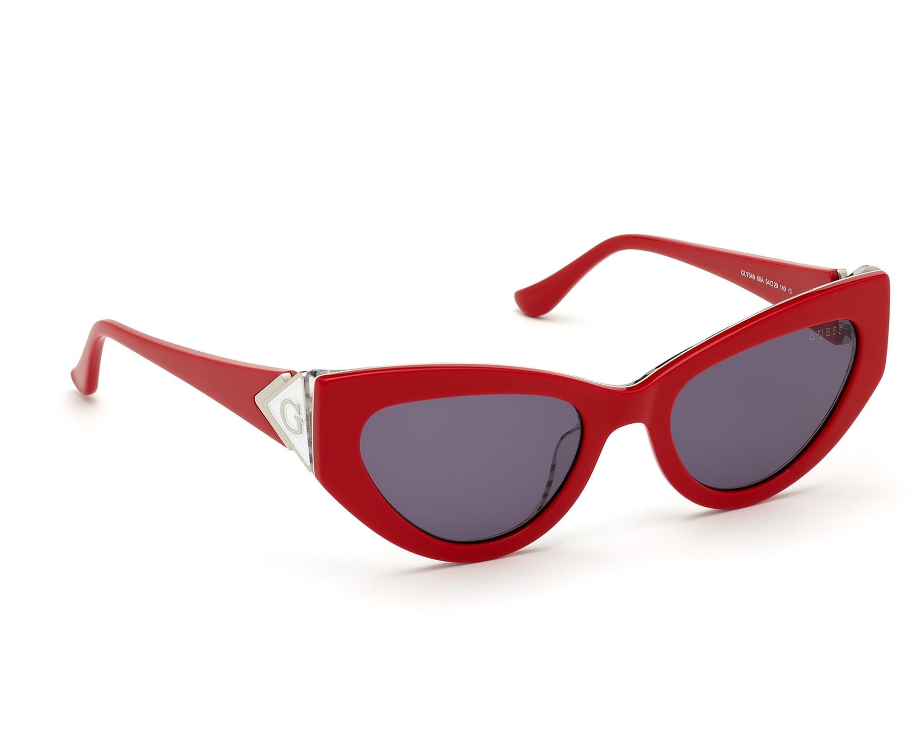 red guess sunglasses