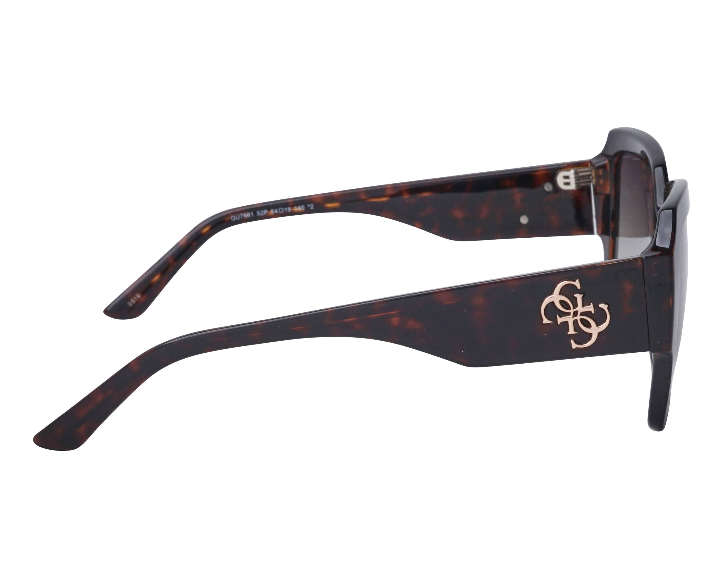 Guess GU-7681-S 52P 54-19 Havana  side view