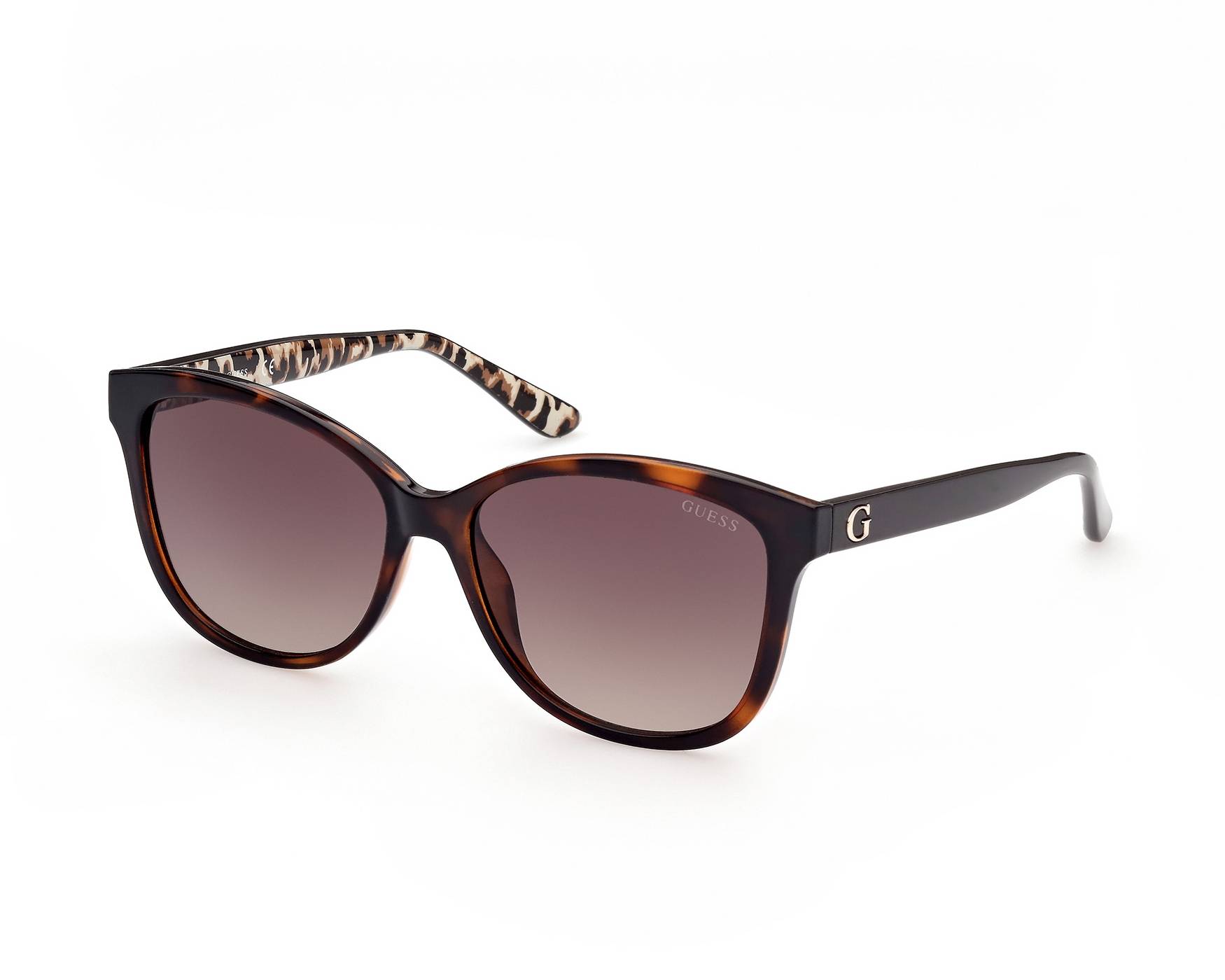 Guess GU7828-S 52F 56-15 havana  360 degree view 1