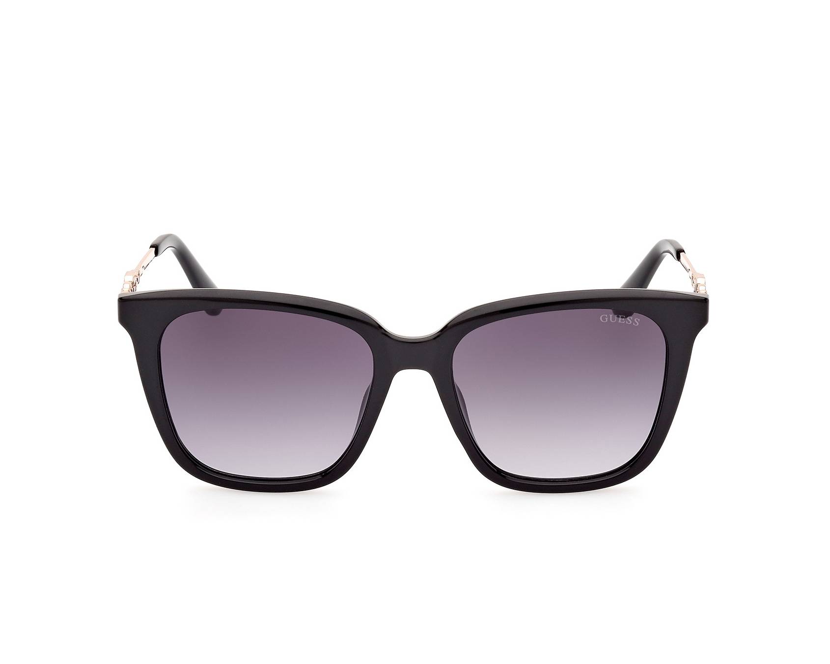 Guess GU-7886 01B 53-17 Black Rose gold front view