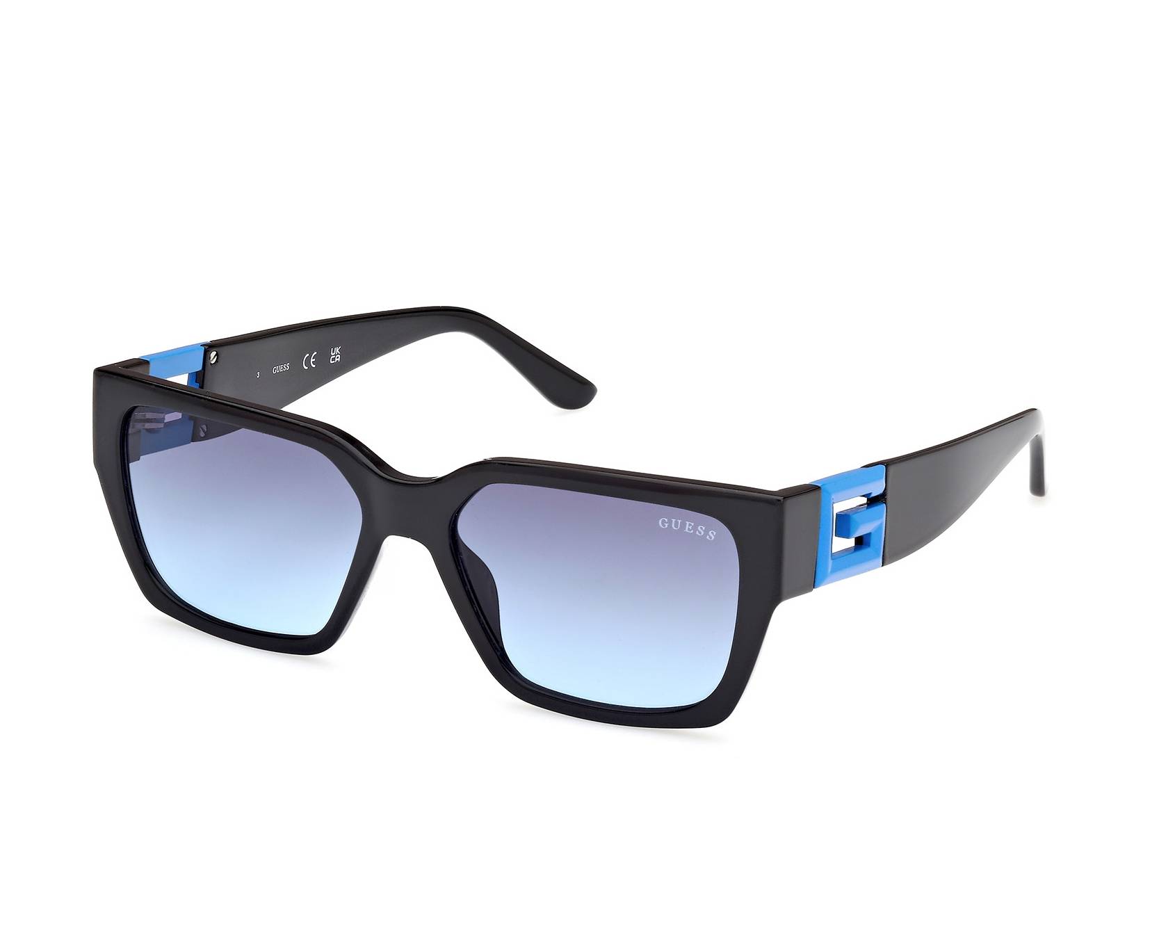 Guess GU7916-S 92W - Black Blue profile view