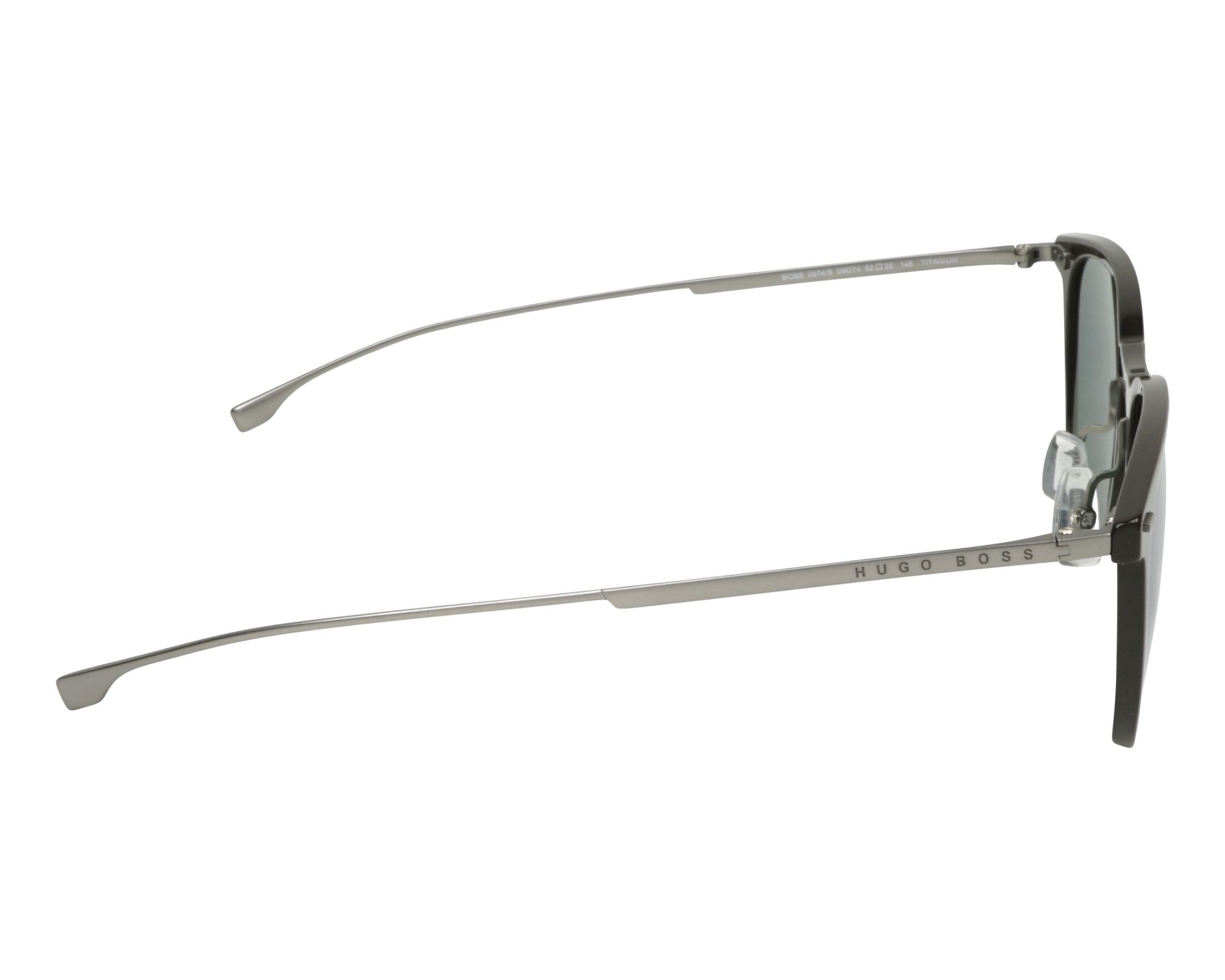 BOSS BY HUGO BOSS Black Sunglasses 0974/S NEW Made In Italy BOSS by Hugo Boss Men main image 2
