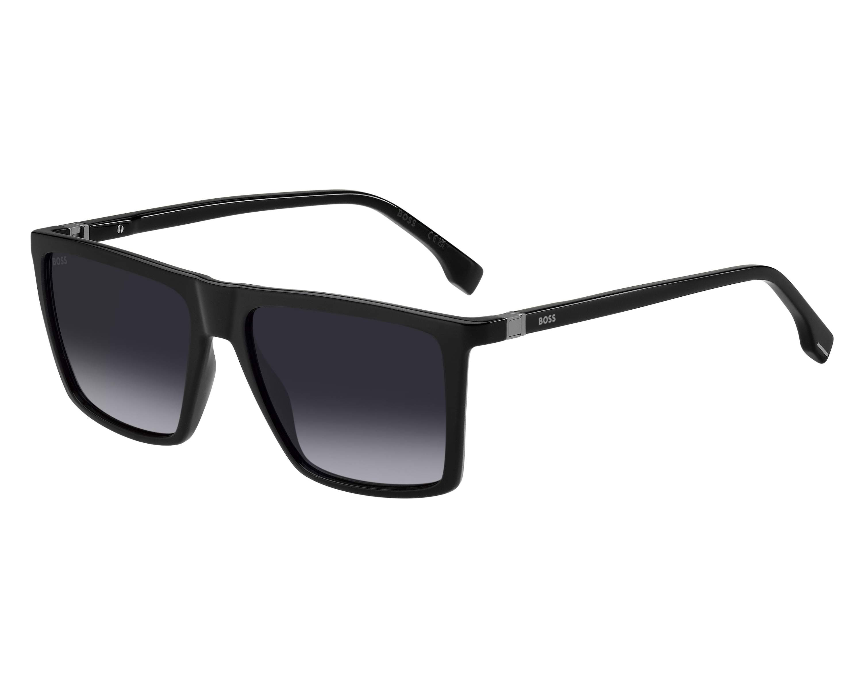 Hugo Boss BOSS-1490-S 8079O 56-17 Black  360 degree view 1