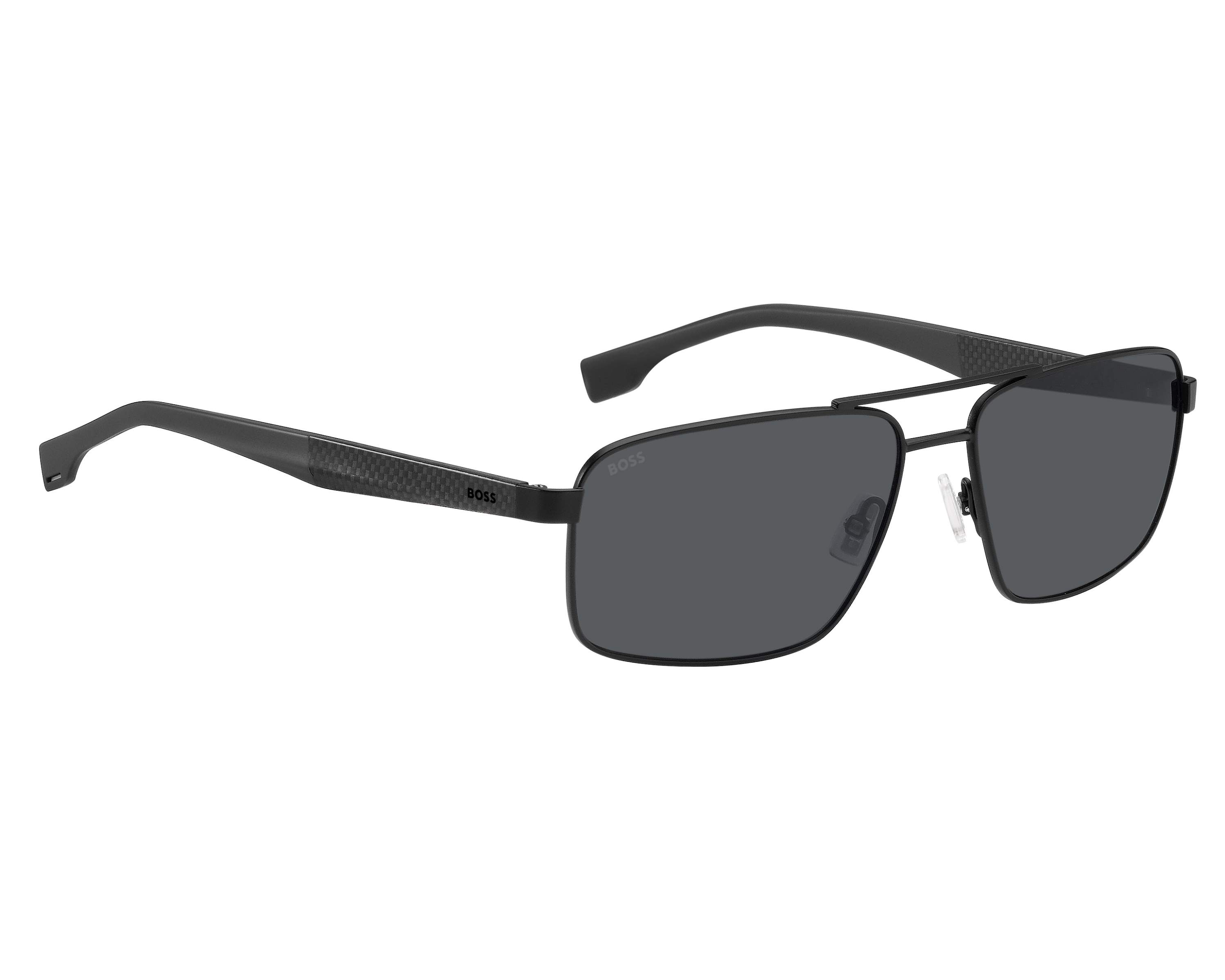 Hugo Boss BOSS-1580-S O6W2K 59-16 Black Black 360 degree view 2