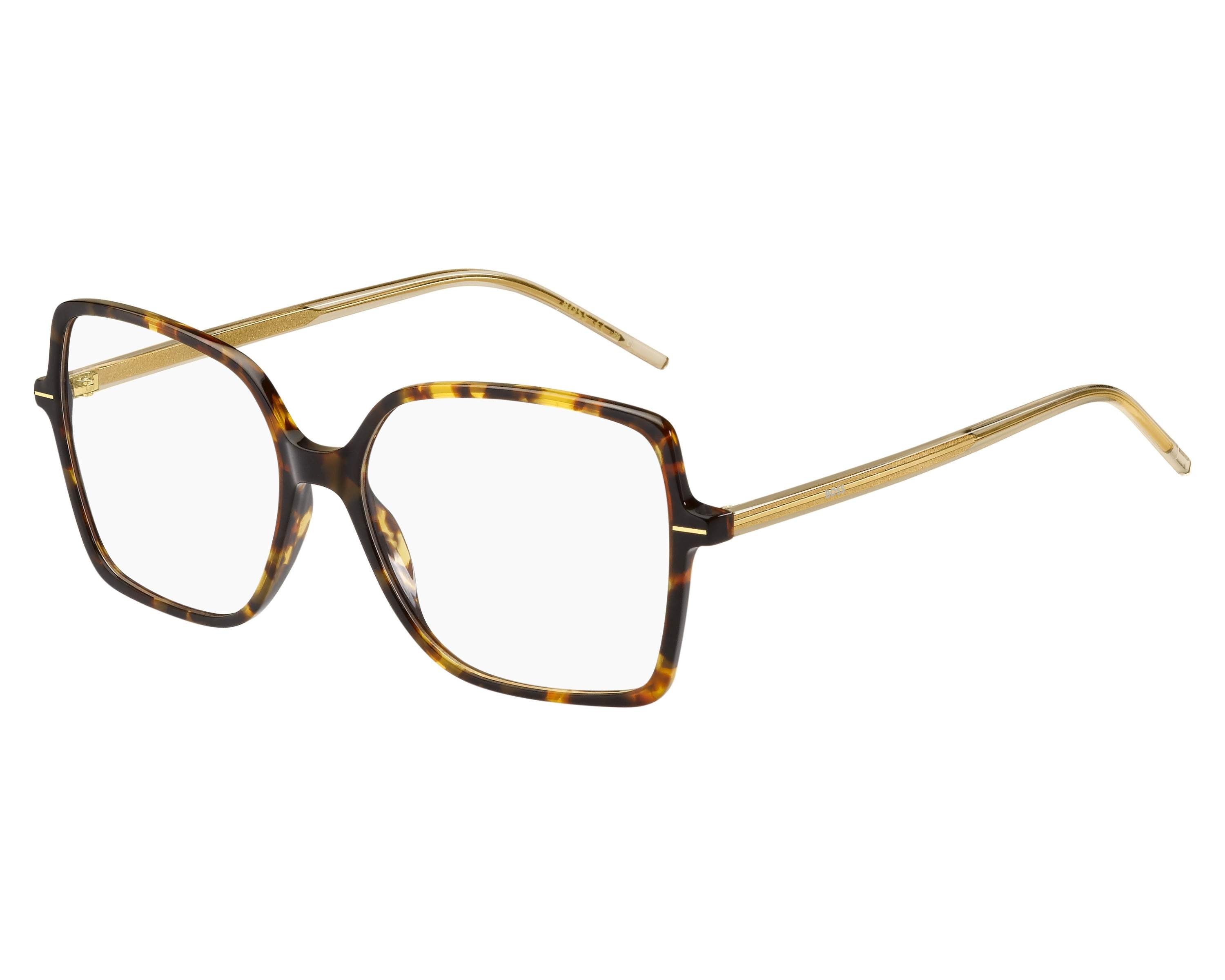 Hugo Boss BOSS-1587 HJV 55-15 Havana Amarillo 360 degree view 1