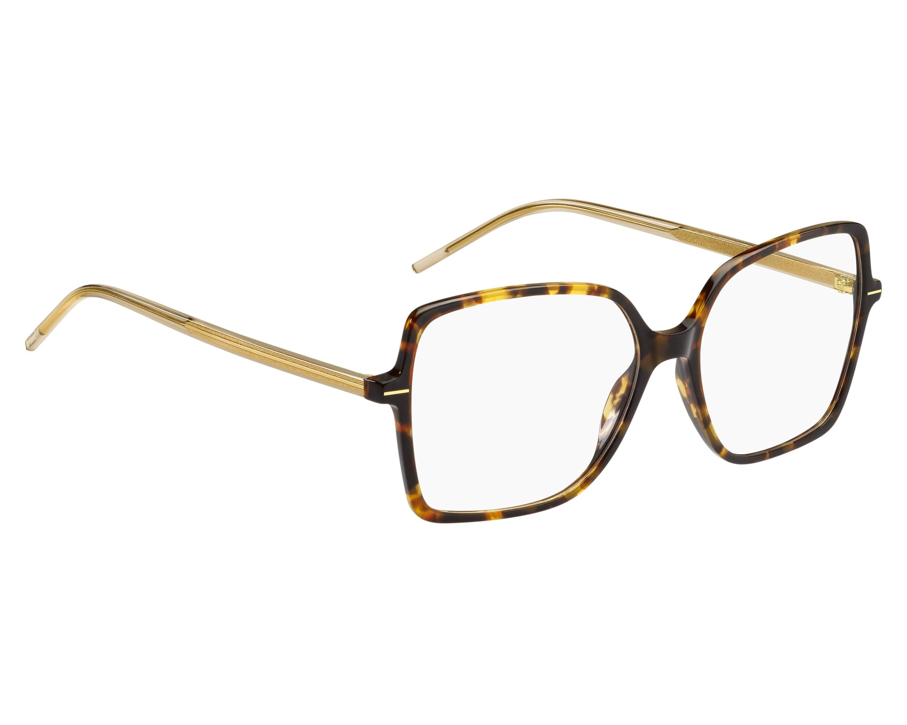 Hugo Boss BOSS-1587 HJV 55-15 Havana Amarillo 360 degree view 2