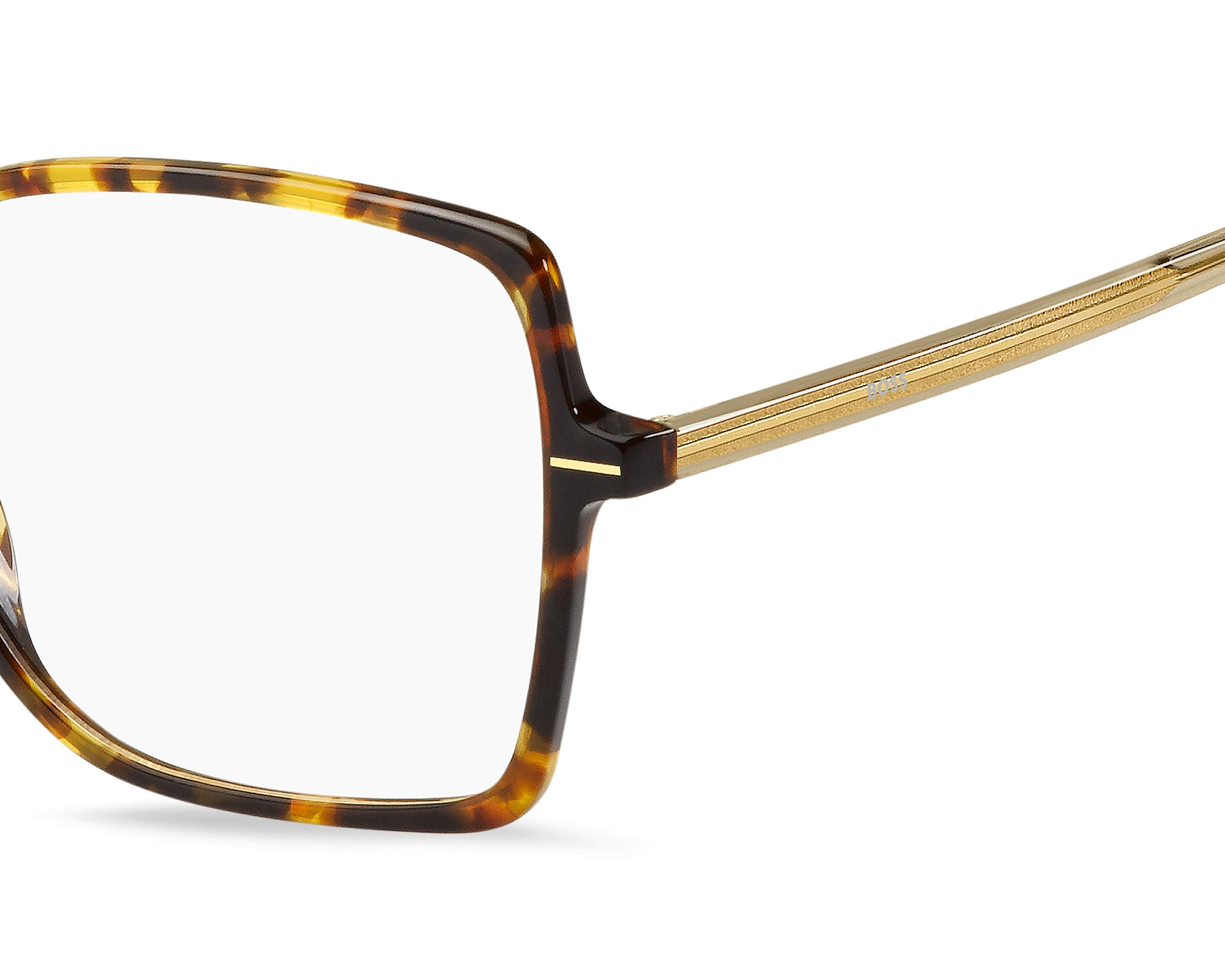 Hugo Boss BOSS-1587 HJV 55-15 Havana Amarillo 360 degree view 4