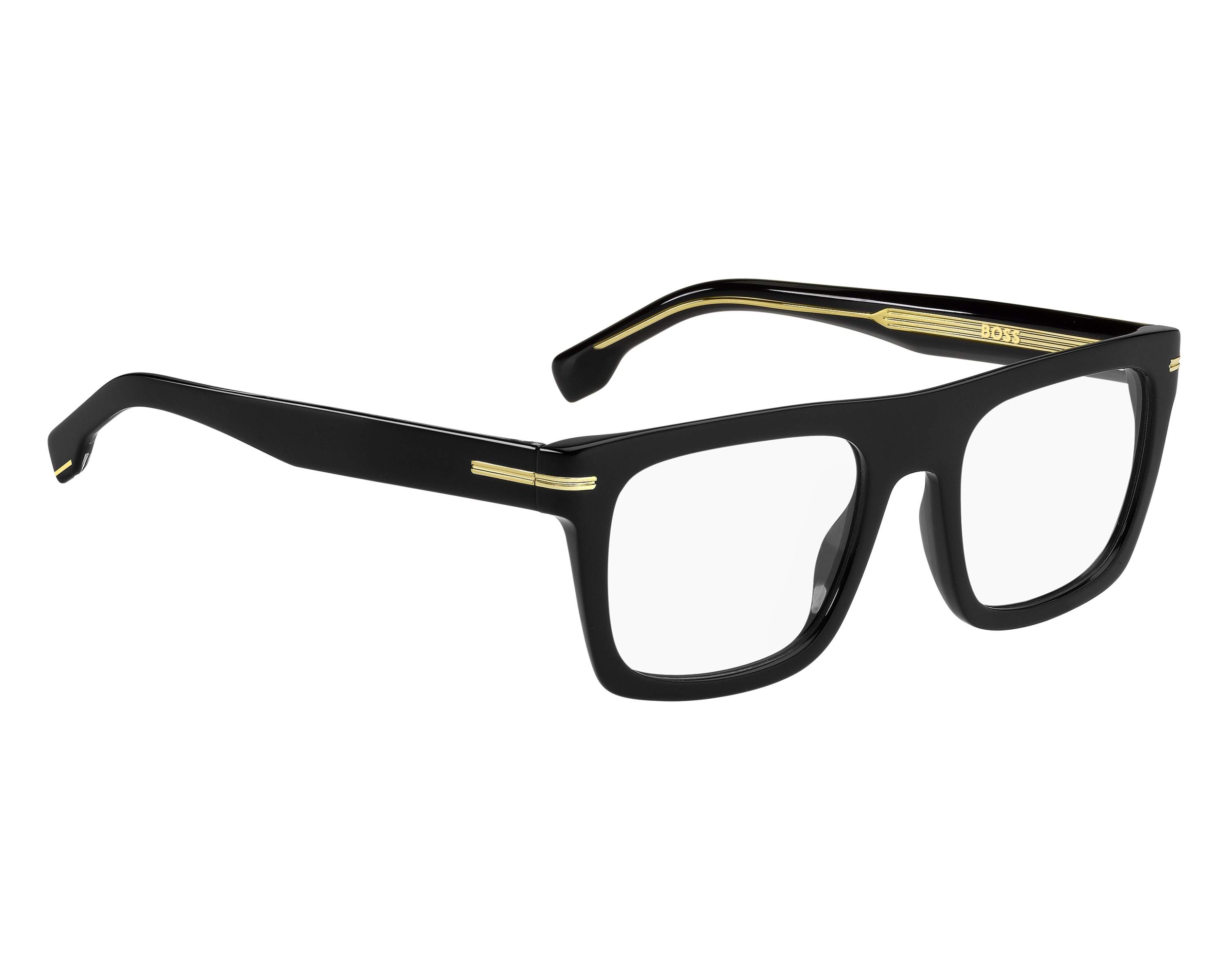 Hugo Boss BOSS-1597 807 52-20 Black  360 degree view 2